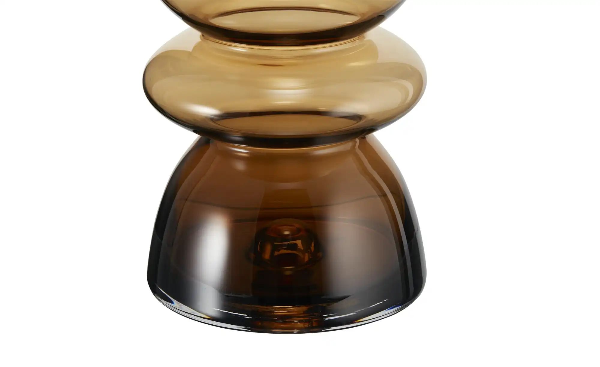 Thumbnail - HOME STORY Vase ¦ braun ¦ Glas ¦ Maße (cm): H: 36 Ø: 14.5 Accessoires > Vasen - Höffner