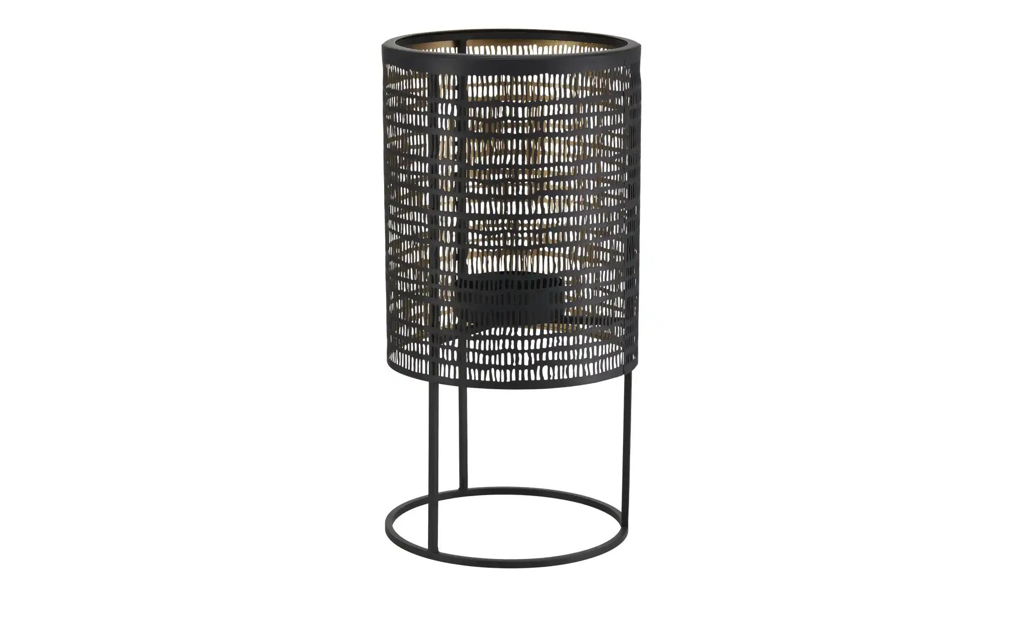 HOME STORY Windlicht   ¦ schwarz ¦ Eisen ¦ Maße (cm): H: 40  Ø: 20.5 Access günstig online kaufen