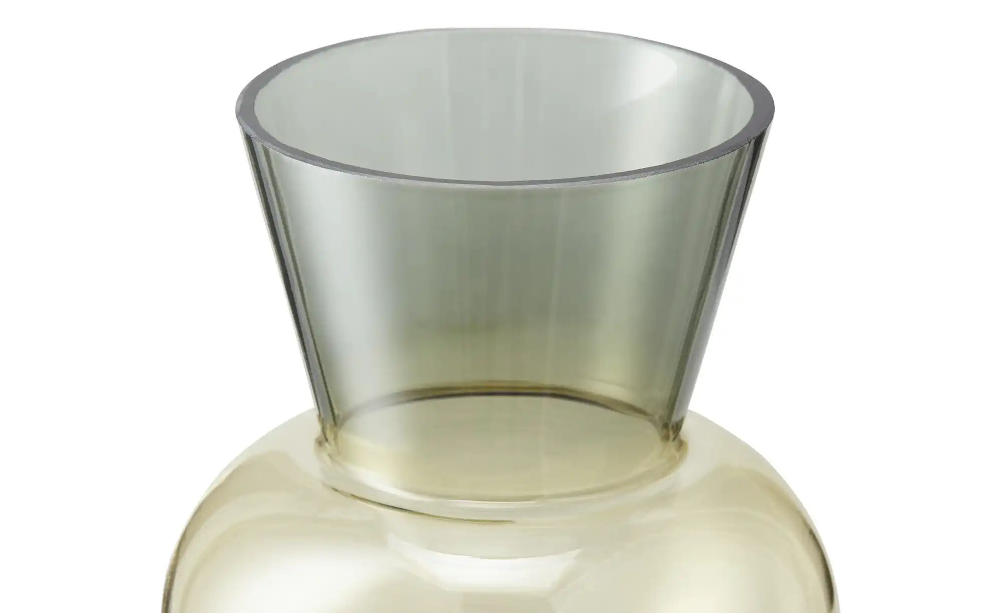 HOME STORY Vase   ¦ mehrfarbig ¦ Glas ¦ Maße (cm): H: 24  Ø: 15.5 Accessoir günstig online kaufen