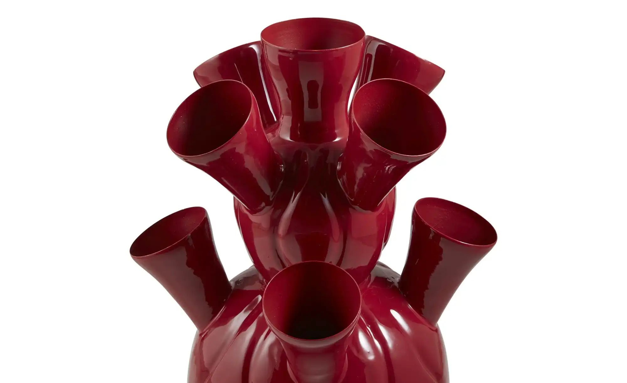 Thumbnail - HOME STORY Vase   ¦ rot ¦ Eisen ¦ Maße (cm): H: 47  Ø: 22 Weihnachten - Höffner