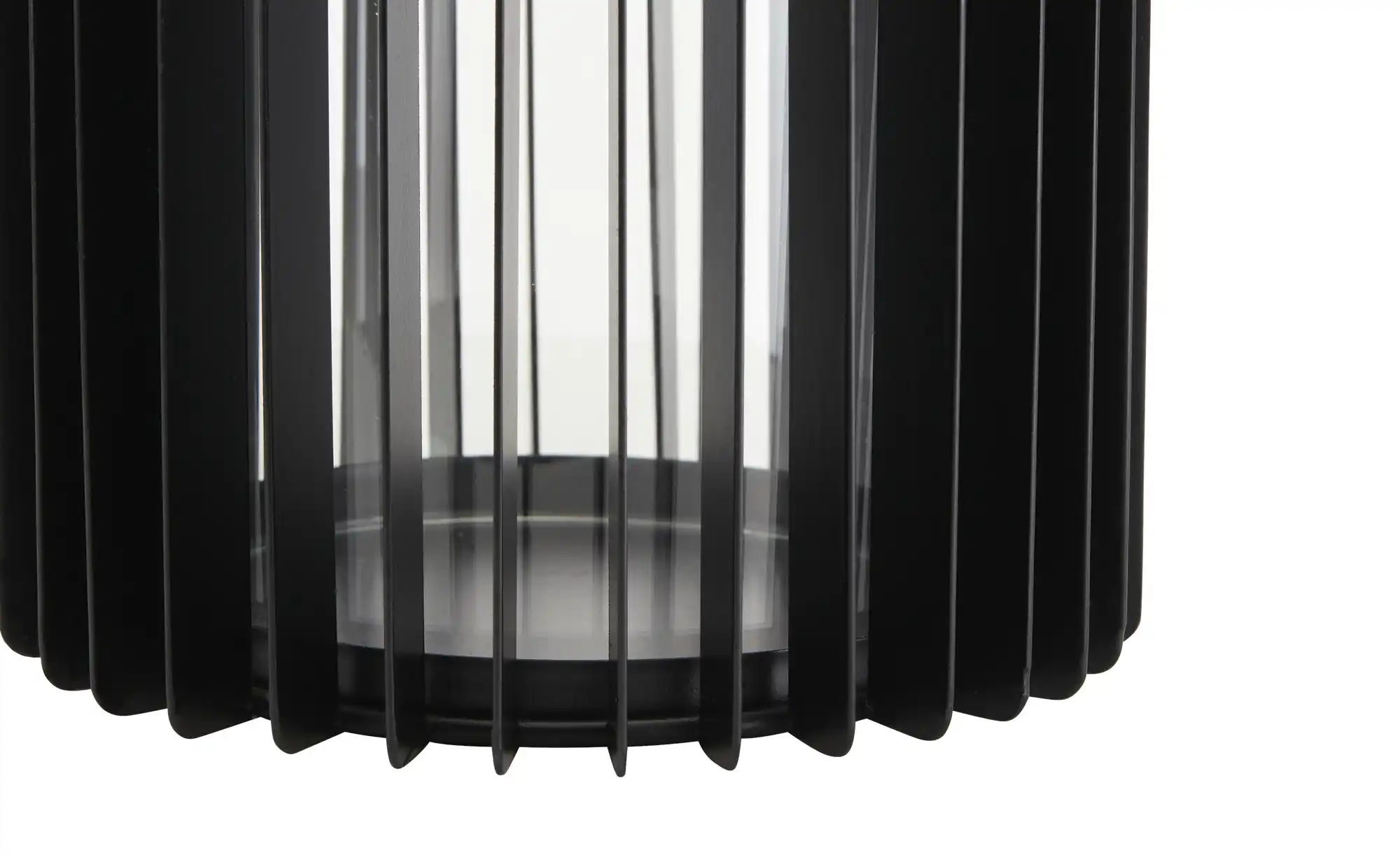 Thumbnail - HOME STORY Laterne ¦ schwarz ¦ Eisen,Glas ¦ Maße (cm): H: 19,5 Ø: 15.3 Accessoires > Kerzen & Kerzenständer - Höffner