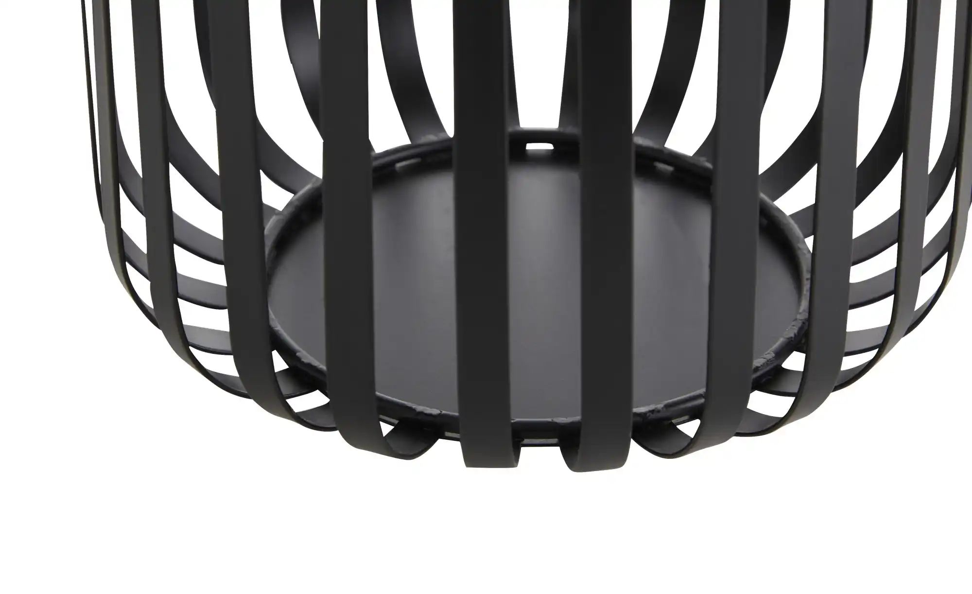 Thumbnail - HOME STORY Windlicht   ¦ schwarz ¦ Metall ¦ Maße (cm): H: 14,5  Ø: 13.8 Accessoires > Kerzen & Kerzenständer - Höffner