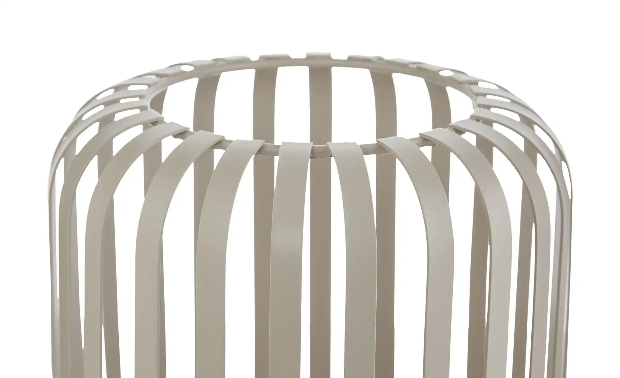 HOME STORY Windlicht   ¦ creme ¦ Metall ¦ Maße (cm): H: 14,5  Ø: 13.8 Acces günstig online kaufen