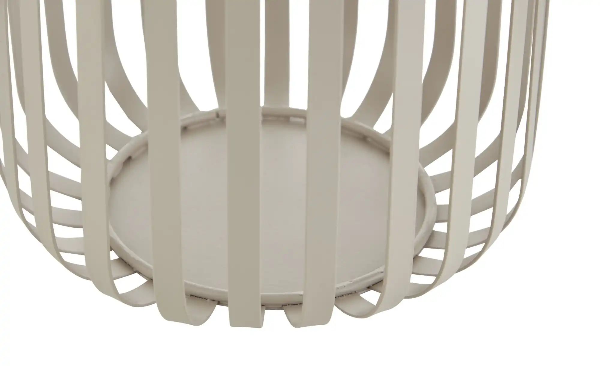 Thumbnail - HOME STORY Windlicht   ¦ creme ¦ Metall ¦ Maße (cm): H: 14,5  Ø: 13.8 Accessoires > Kerzen & Kerzenständer - Höffner