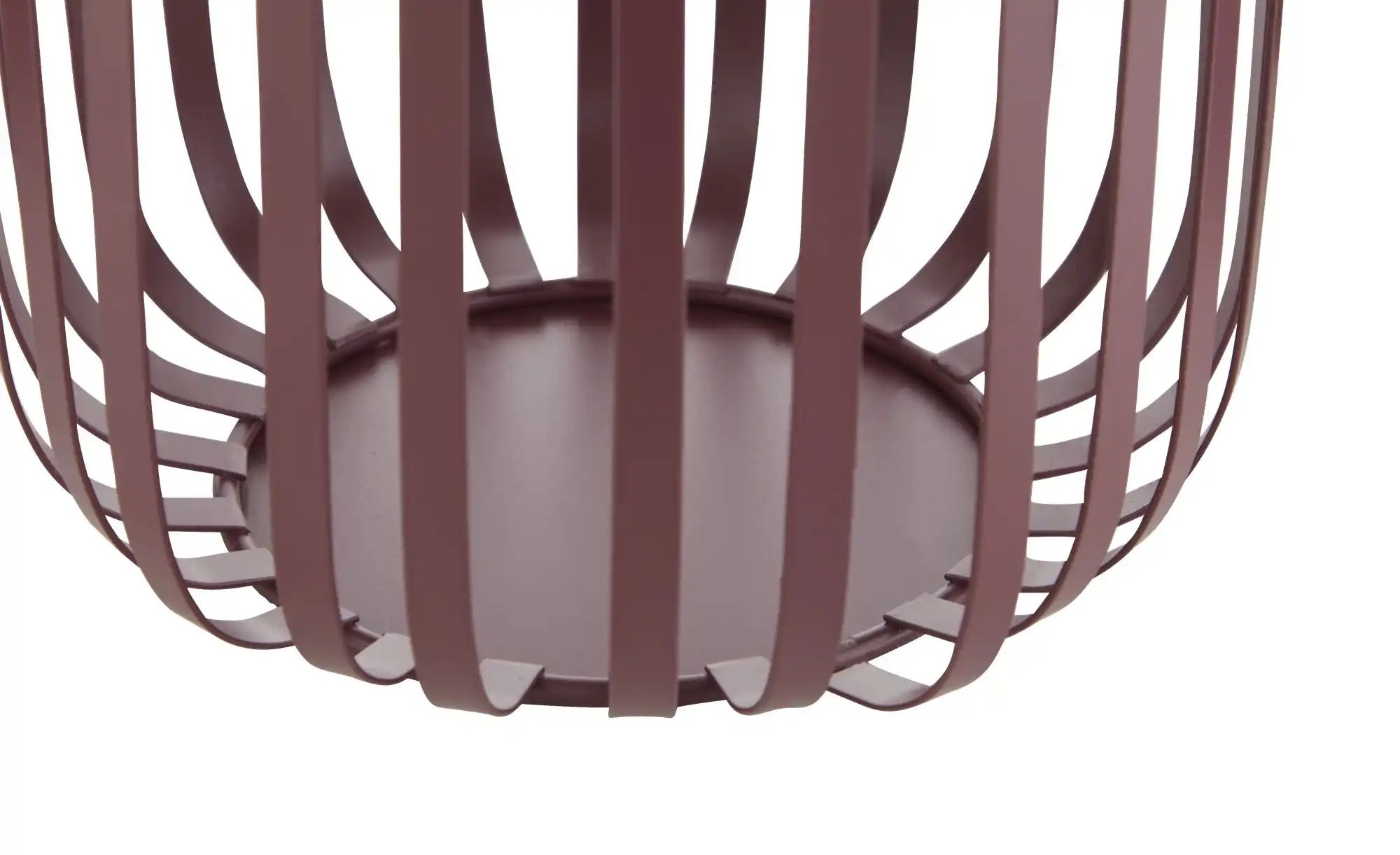 Thumbnail - HOME STORY Windlicht   ¦ lila/violett ¦ Metall ¦ Maße (cm): H: 14,5  Ø: 13.8 Accessoires > Kerzen & Kerzenständer - Höff...