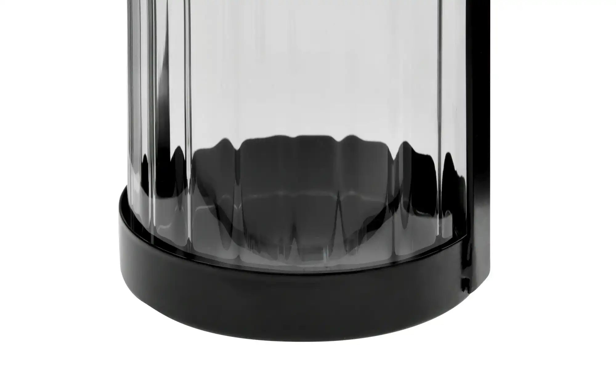 Thumbnail - Windlicht   ¦ schwarz ¦ Metall,Glas ¦ Maße (cm): H: 30  Ø: 10 Accessoires > Kerzen & Kerzenständer - Höffner