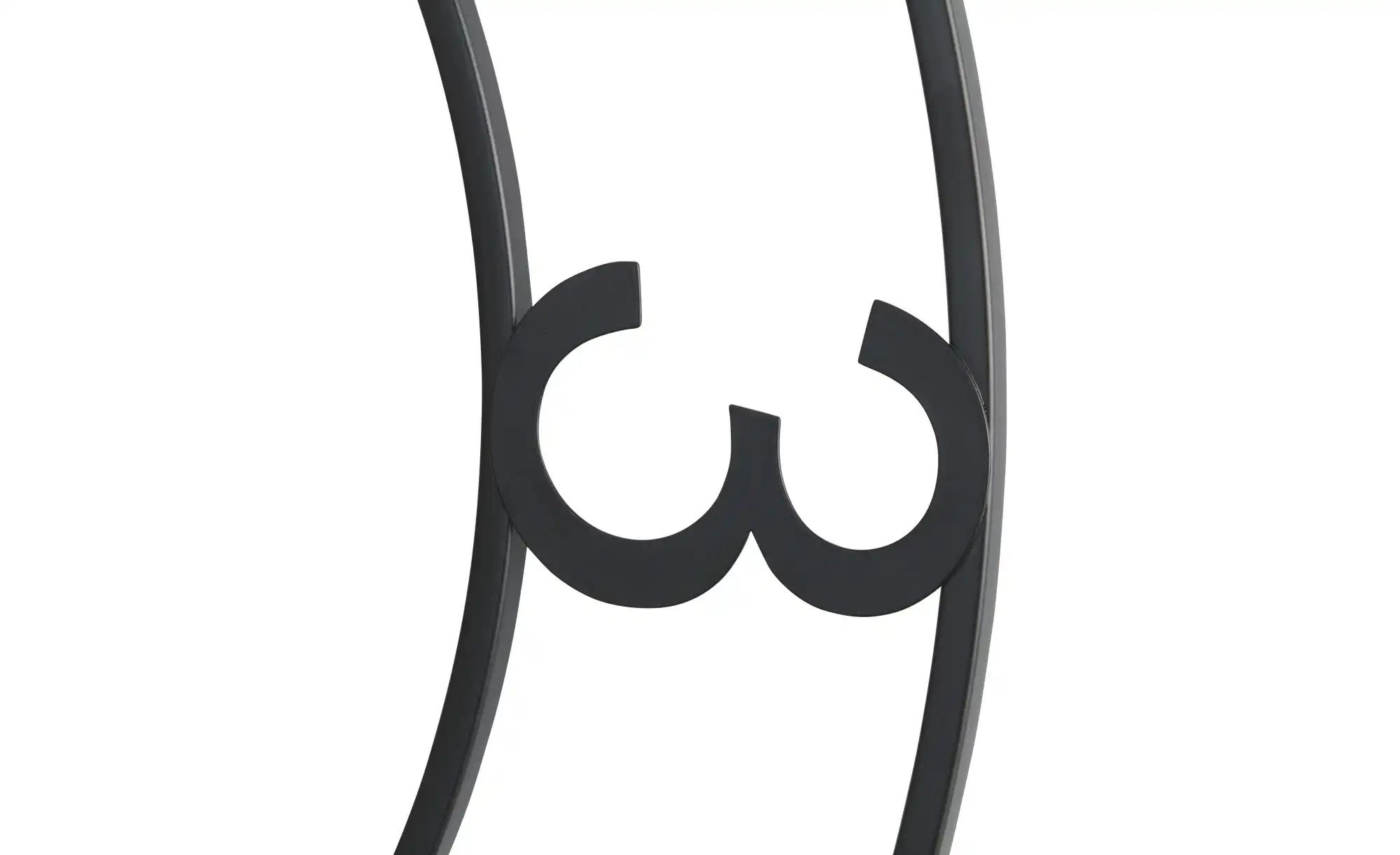 Wanduhr   ¦ schwarz ¦ Metall ¦ Maße (cm): B: 60 H: 60 T: 3.5 Accessoires > günstig online kaufen