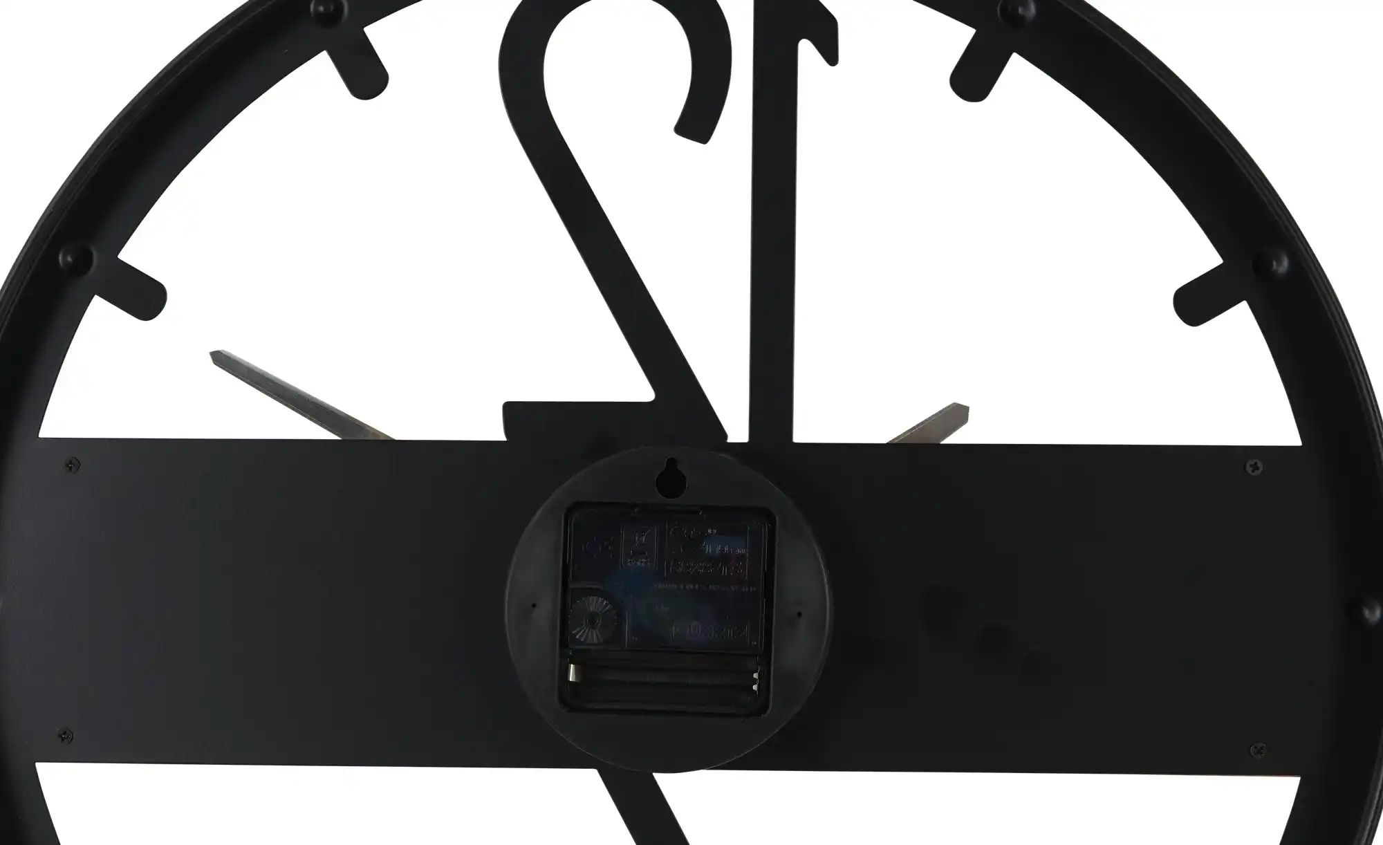 Thumbnail - Wanduhr   ¦ schwarz ¦ Metall,Holzwerkstoff ¦ Maße (cm): B: 40 H: 40 T: 4.0 Accessoires > Uhren & Wetterstationen - Höffn...