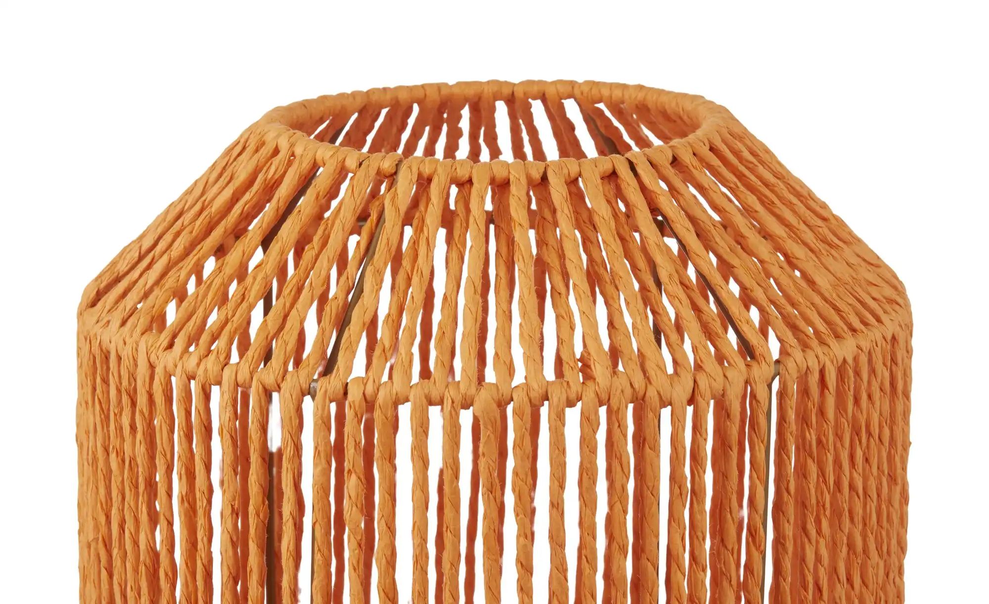 Thumbnail - HOME STORY Laterne ¦ orange ¦ Metall,Glas,Papier ¦ Maße (cm): H: 30 Ø: 22 Accessoires > Kerzen & Kerzenständer - Höff...