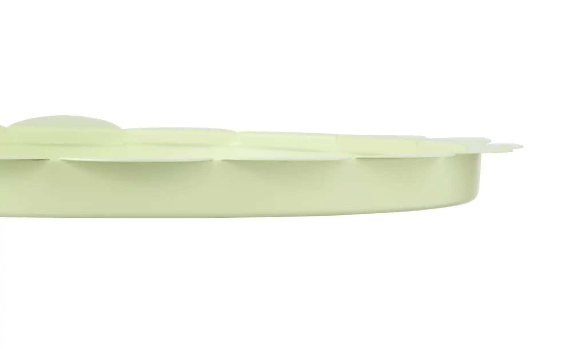 HOME STORY Deko Teller   ¦ gelb ¦ Metall ¦ Maße (cm): H: 2  Ø: 33 Accessoir günstig online kaufen