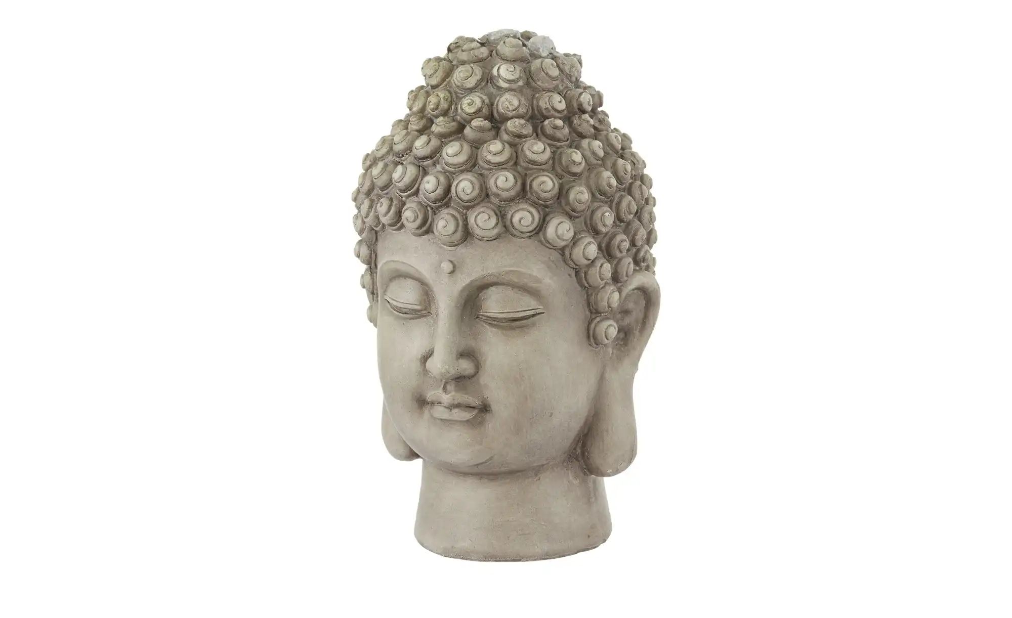 Thumbnail - HOME STORY Buddha Figur   ¦ grau ¦ Polyresin (Kunstharz) ¦ Maße (cm): B: 15 H: 25 T: 16.0 Accessoires > Dekoartikel - Hö...