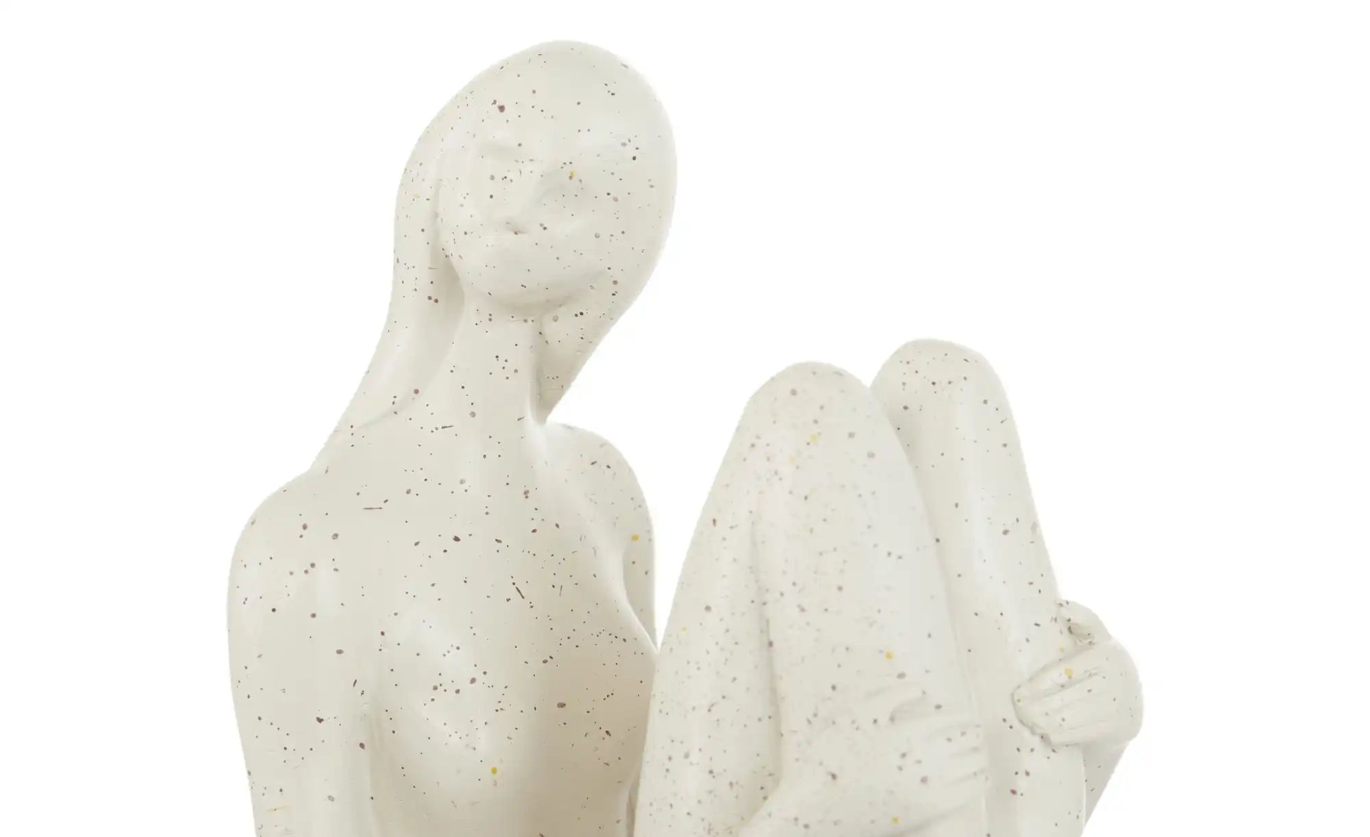 HOME STORY Deko Figur Woman   ¦ beige ¦ Polyresin (Kunstharz) ¦ Maße (cm): günstig online kaufen