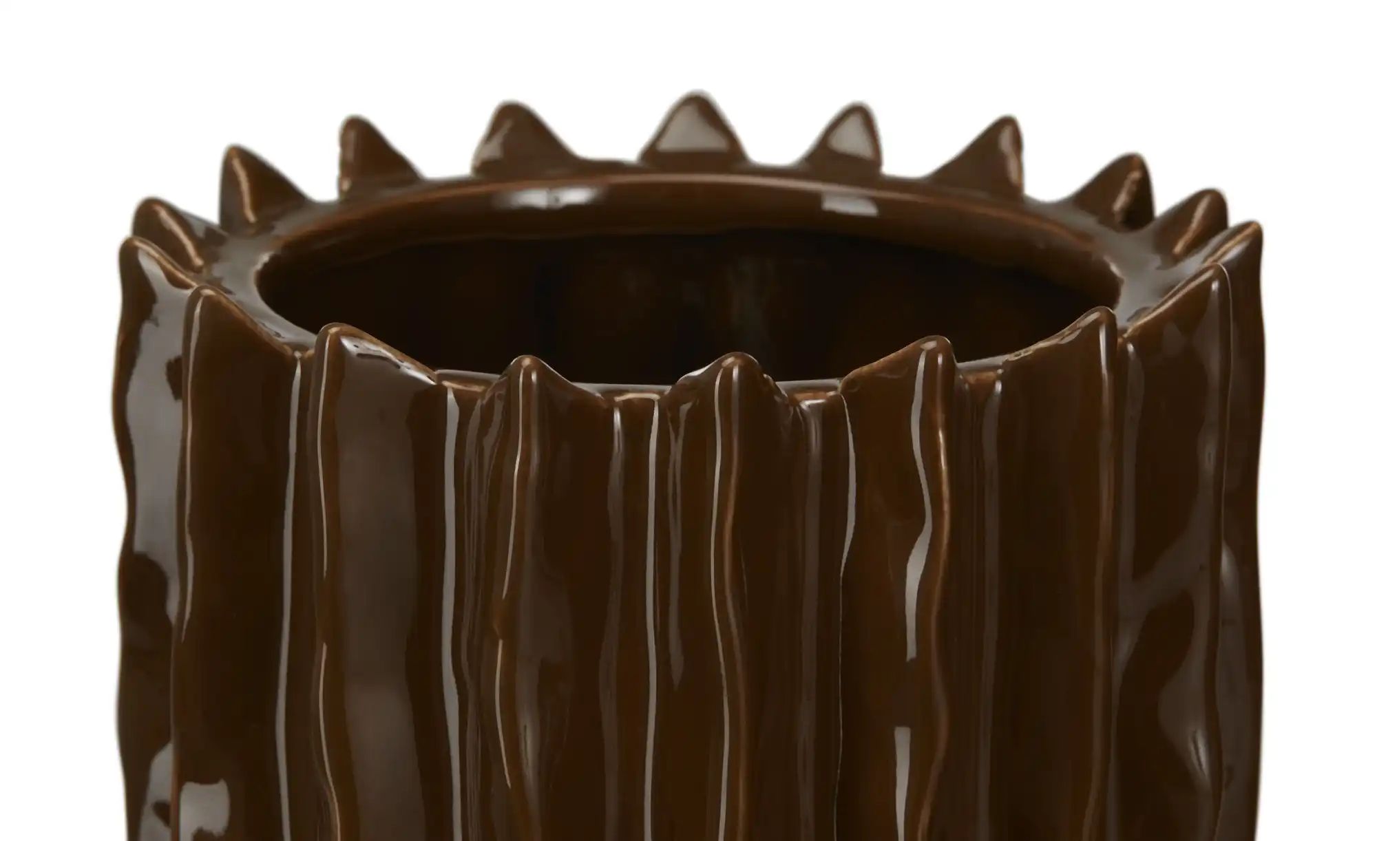 Thumbnail - Vase   ¦ braun ¦ Steinzeug ¦ Maße (cm): H: 31  Ø: 12.5 Accessoires > Vasen - Höffner