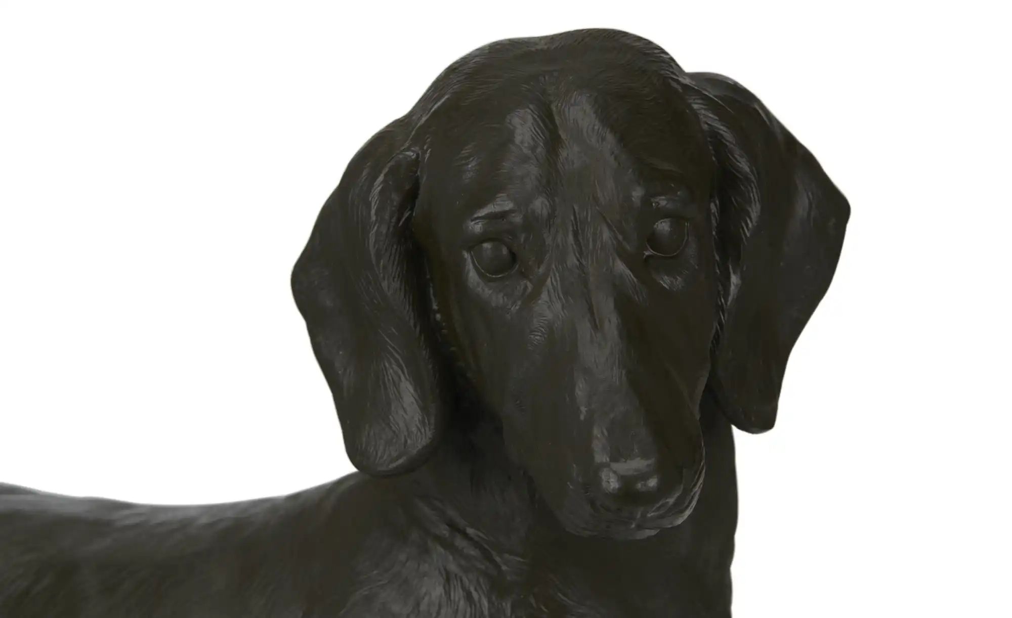 Thumbnail - Dekofigur Dackel   ¦ braun ¦ Polyresin (Kunstharz) ¦ Maße (cm): B: 38 H: 24 T: 18.0 Accessoires > Dekoartikel - Höffner