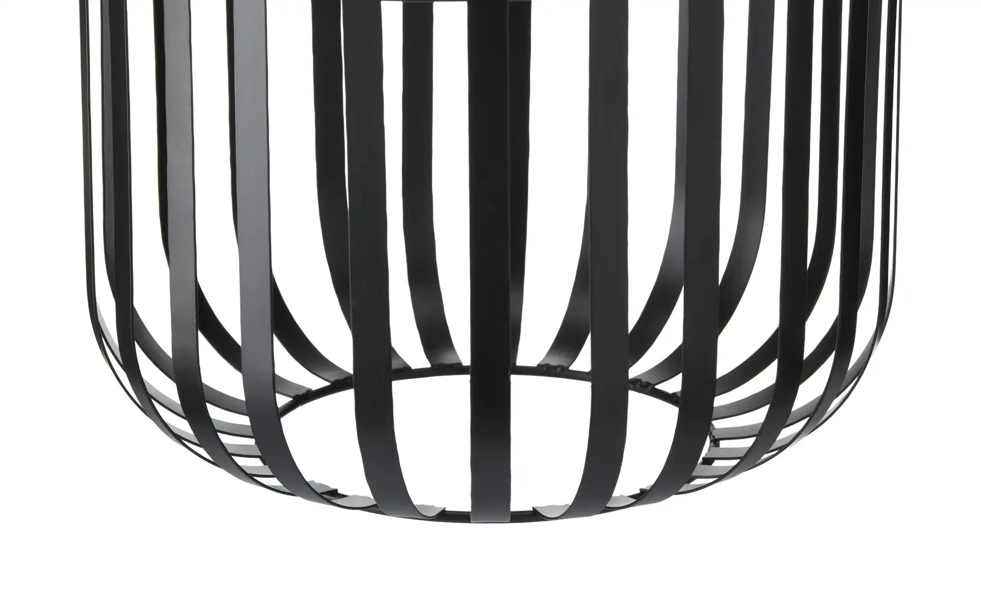 HOME STORY Pflanztopft   ¦ schwarz ¦ Eisen ¦ Maße (cm): H: 45,5  Ø: 34.5 Ac günstig online kaufen