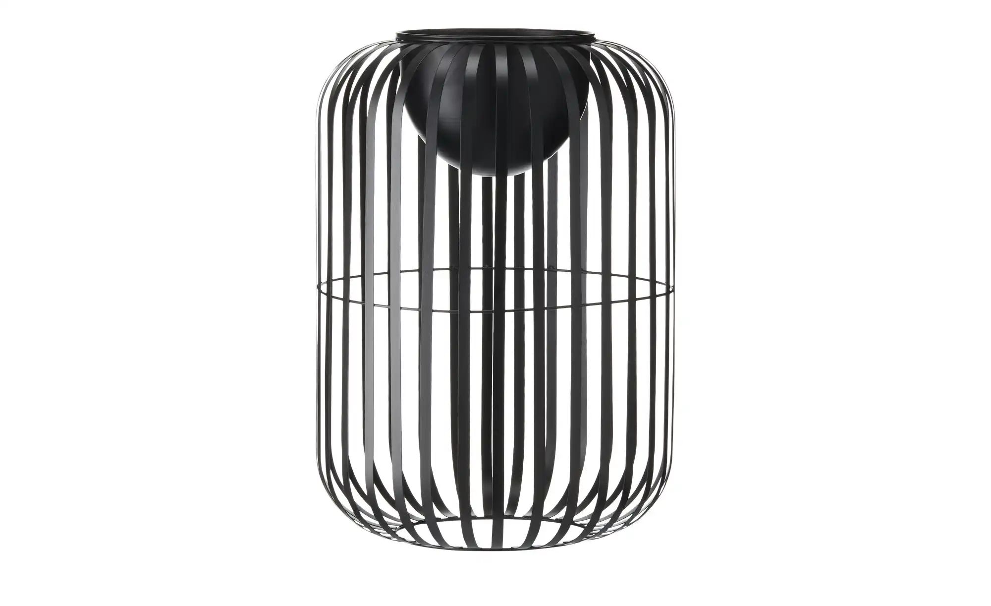 HOME STORY Pflanztopft   ¦ schwarz ¦ Eisen ¦ Maße (cm): H: 64  Ø: 47 Access günstig online kaufen