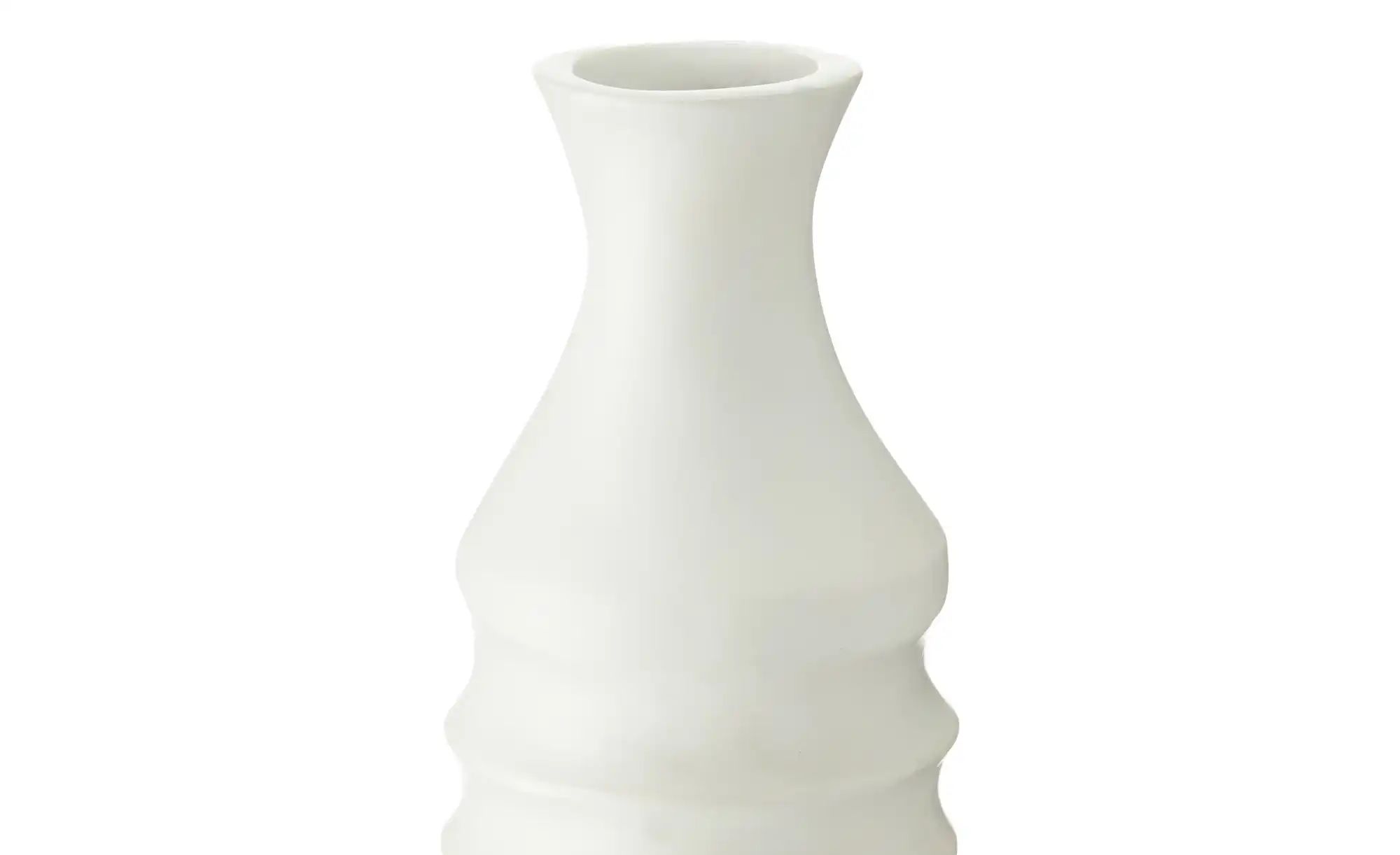 HOME STORY Deko Vase   ¦ weiß ¦ Polyresin (Kunstharz) ¦ Maße (cm): H: 75  Ø günstig online kaufen