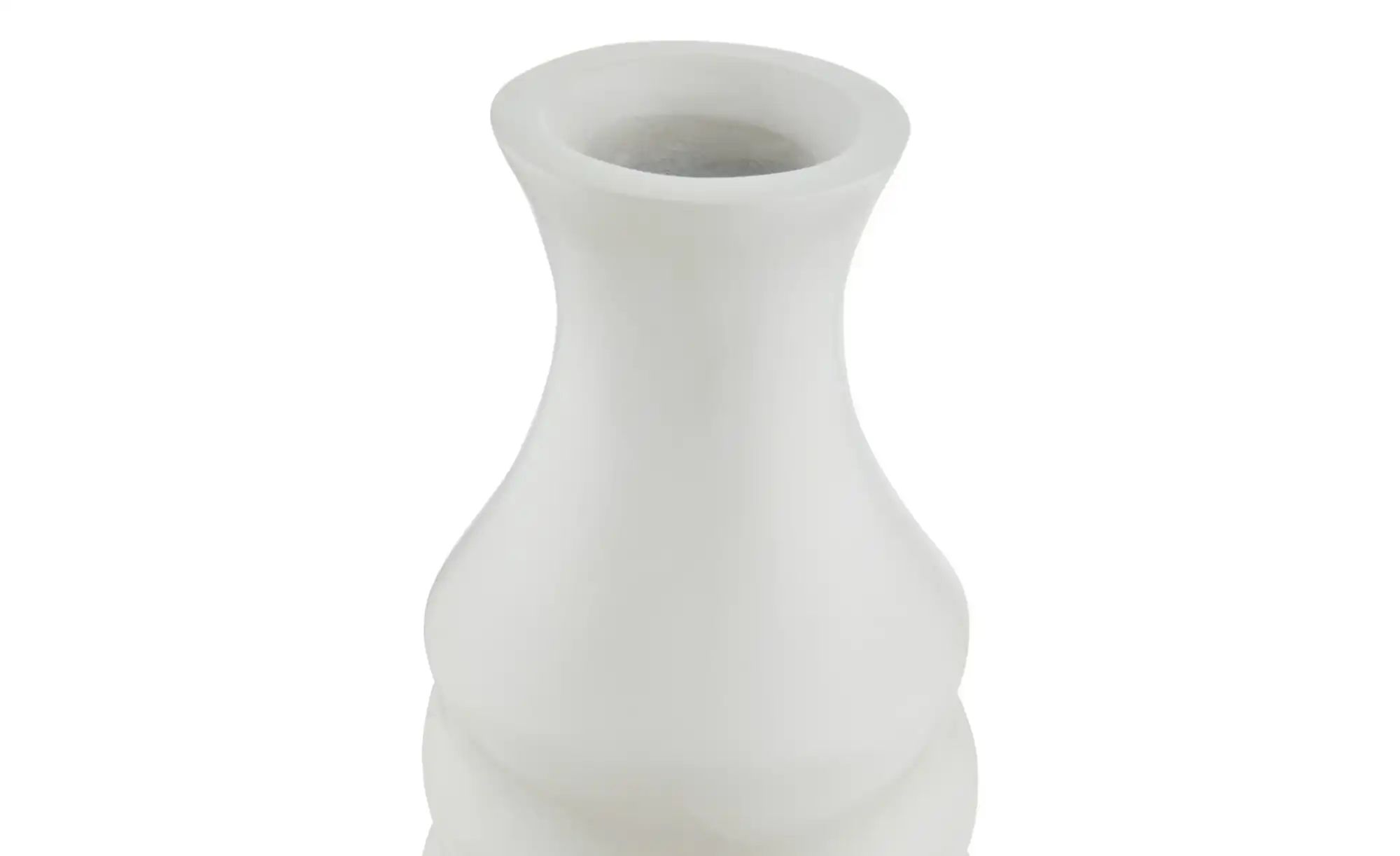 HOME STORY Deko Vase   ¦ weiß ¦ Polyresin (Kunstharz) ¦ Maße (cm): H: 50  Ø günstig online kaufen