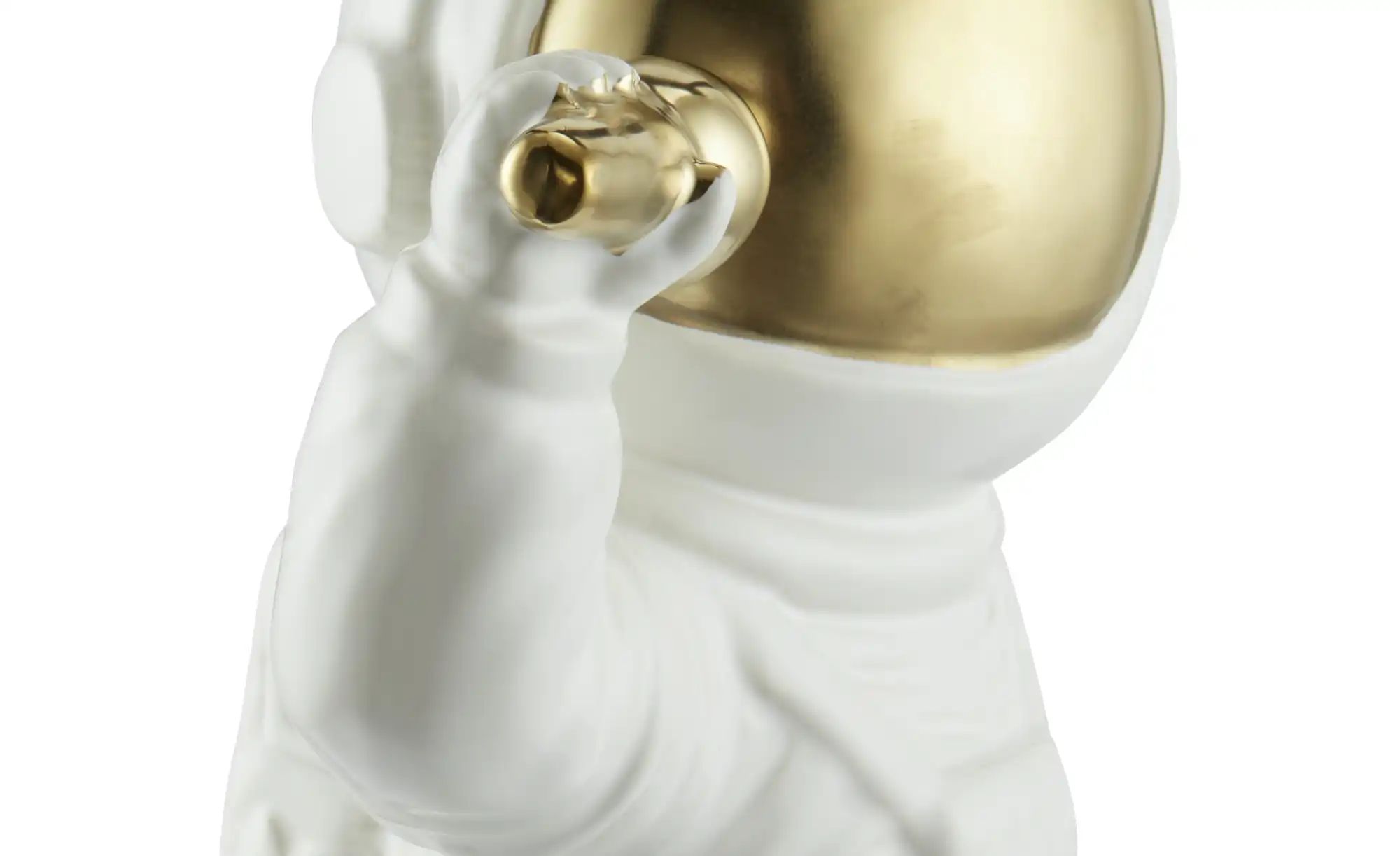 Deko Figur Astronaut   ¦ weiß ¦ Porzellan ¦ Maße (cm): B: 11,5 H: 28,5 Acce günstig online kaufen