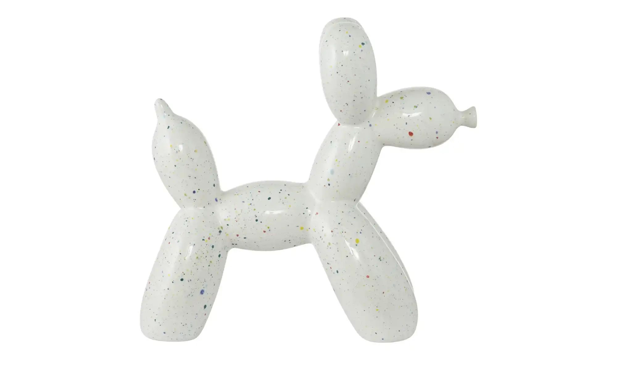 Deko Figur Pudel   ¦ weiß ¦ Porzellan ¦ Maße (cm): B: 10,5 H: 24 Accessoire günstig online kaufen