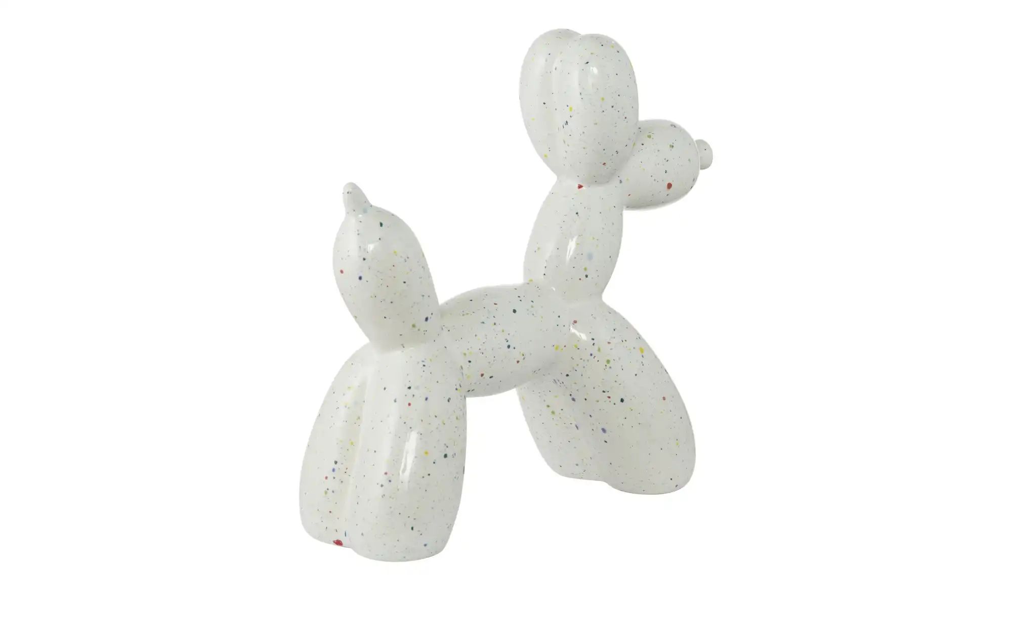 Deko Figur Pudel   ¦ weiß ¦ Porzellan ¦ Maße (cm): B: 10,5 H: 24 Accessoire günstig online kaufen