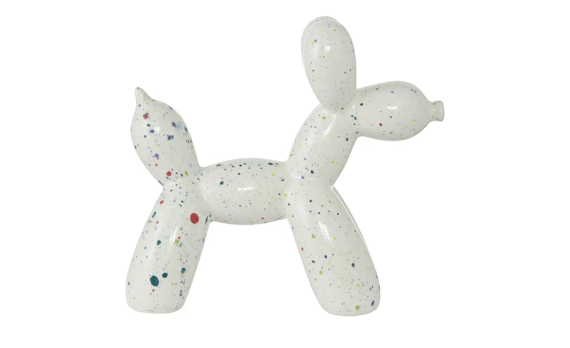 Deko Figur Pudel   ¦ weiß ¦ Porzellan ¦ Maße (cm): B: 8 H: 17 Accessoires > günstig online kaufen