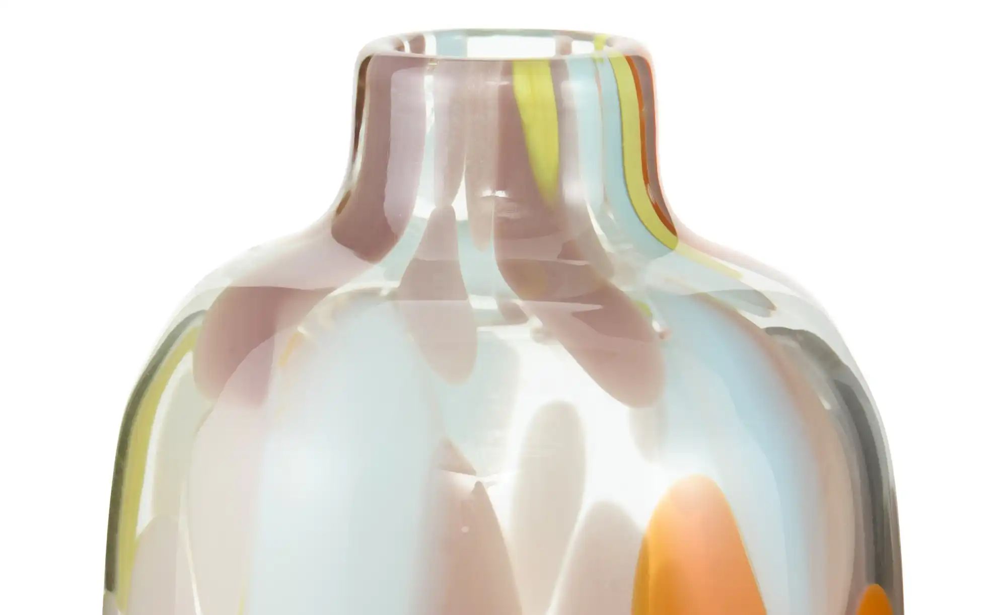 Vase   ¦ mehrfarbig ¦ Glas ¦ Maße (cm): H: 18  Ø: 12 Accessoires > Vasen - günstig online kaufen