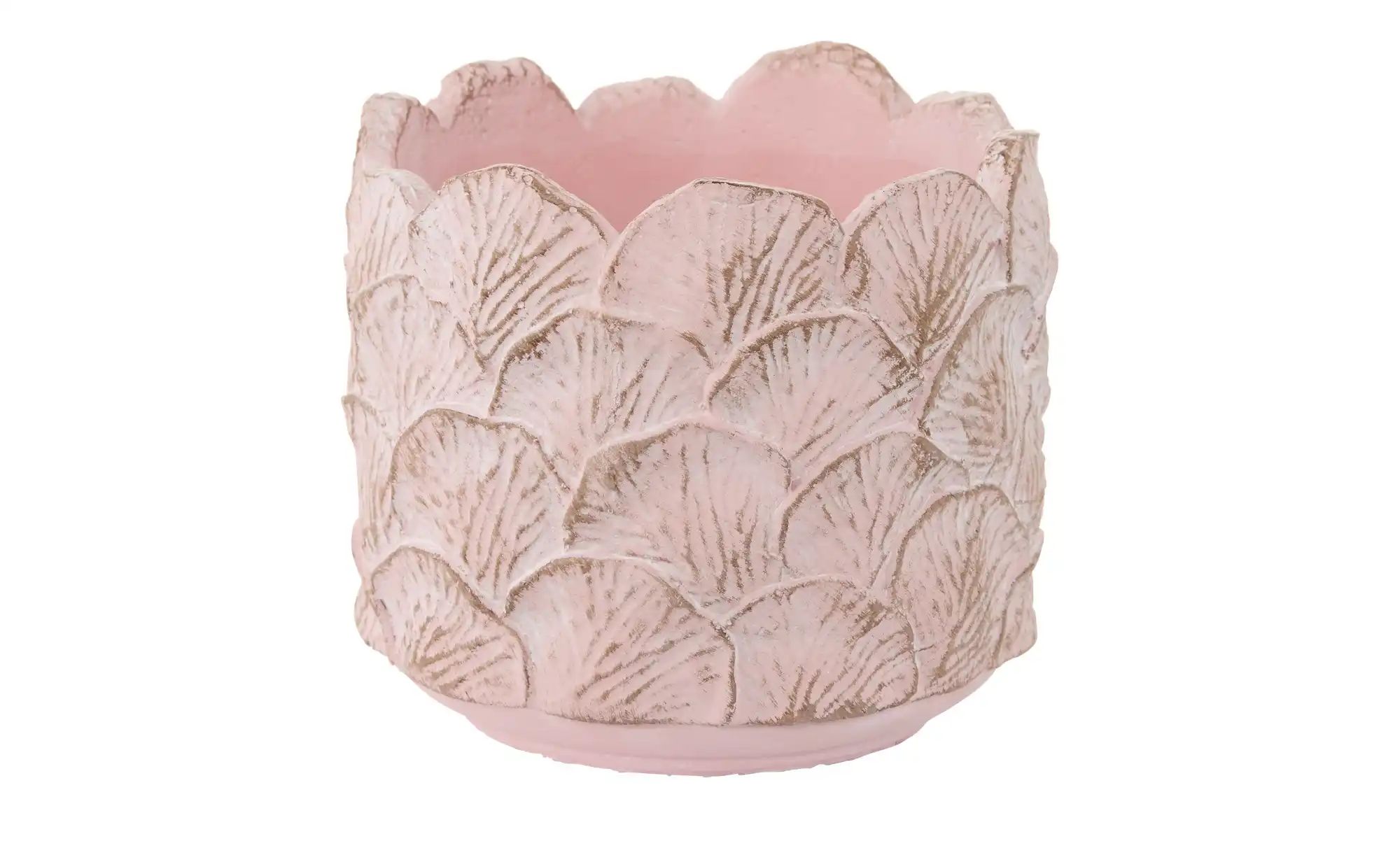 Übertopf   ¦ rosa/pink ¦ Zement ¦ Maße (cm): B: 14 H: 13 Accessoires > Deko günstig online kaufen