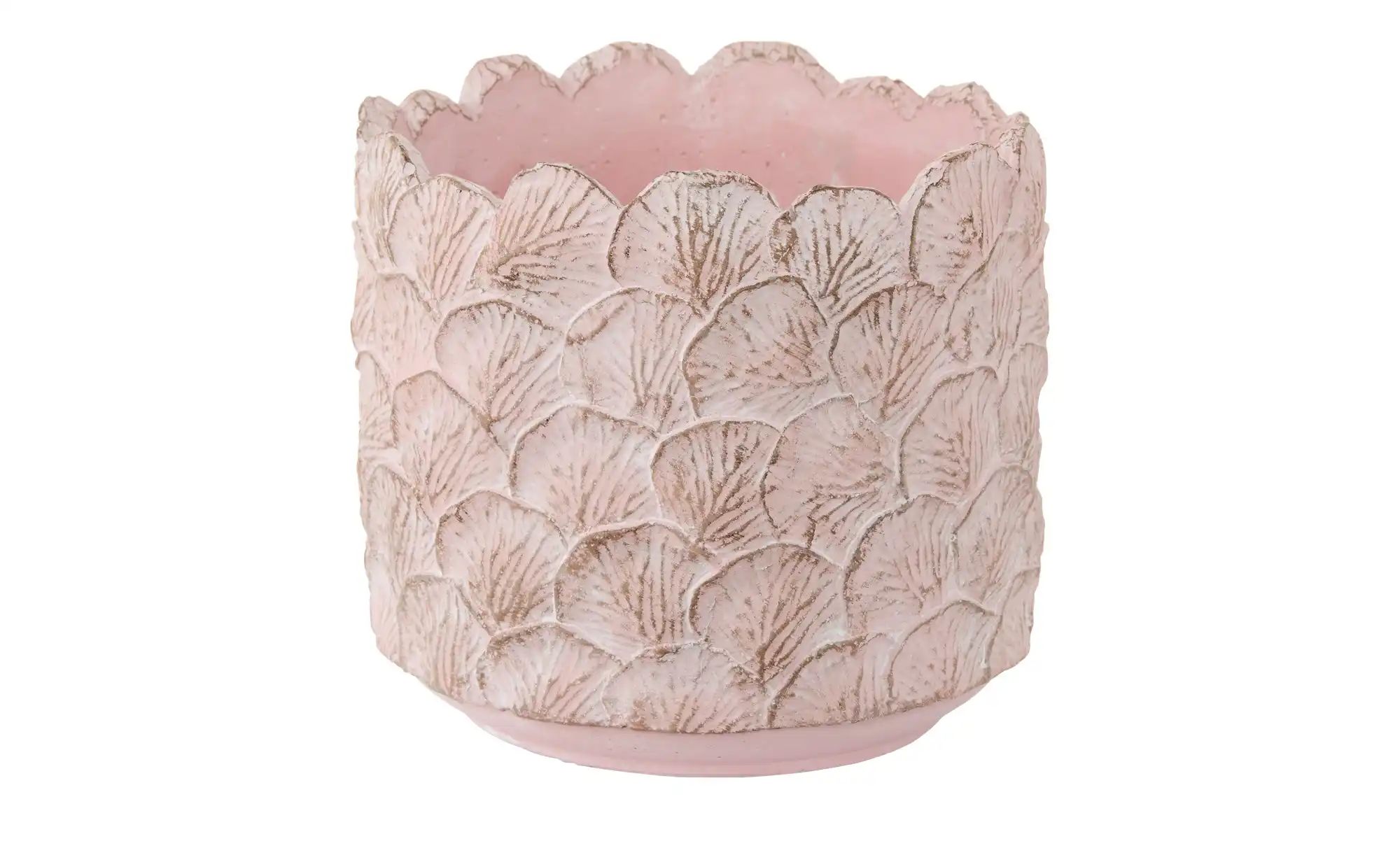 Übertopf   ¦ rosa/pink ¦ Zement ¦ Maße (cm): B: 19 H: 17 Accessoires > Deko günstig online kaufen