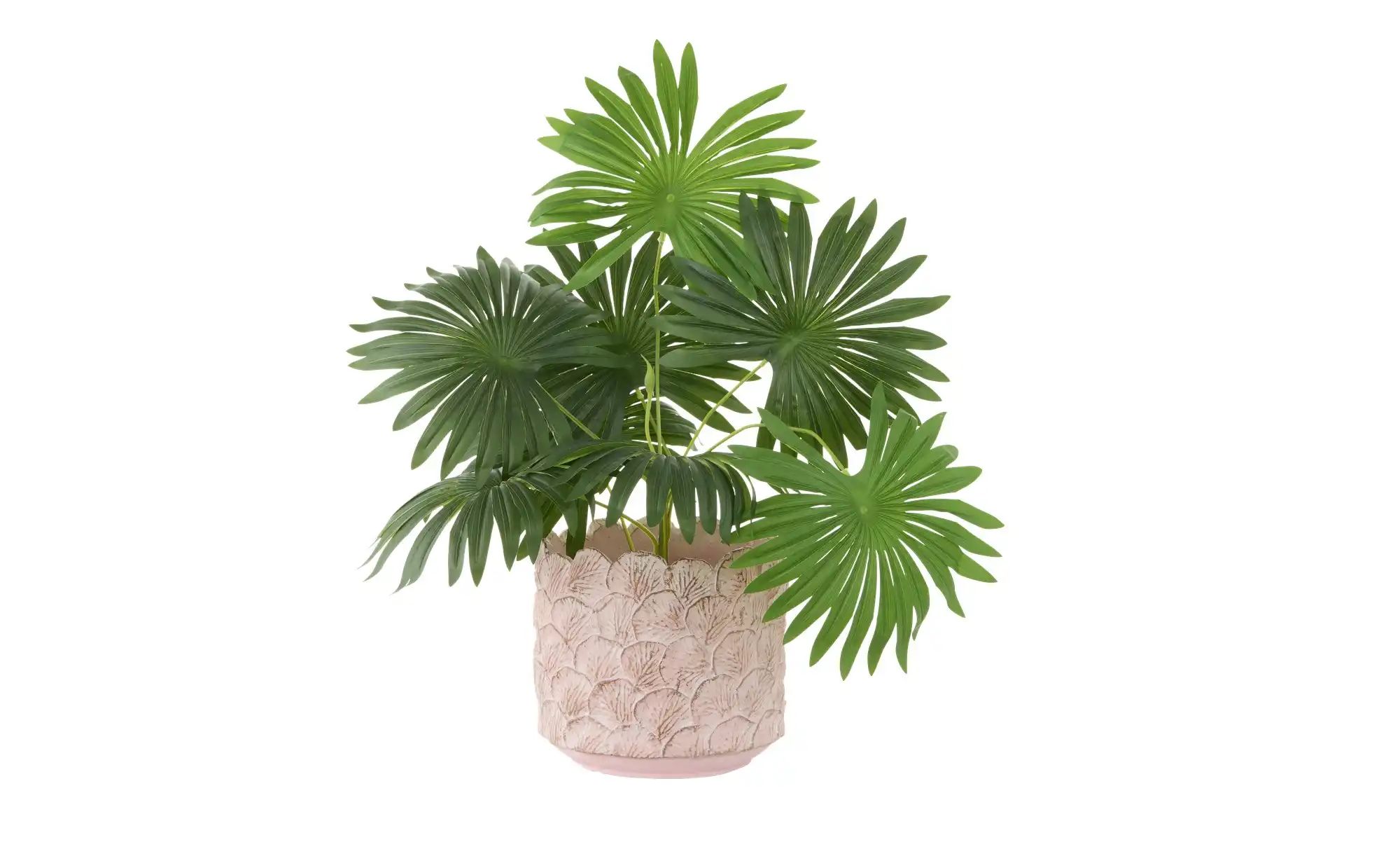 Thumbnail - Übertopf   ¦ rosa/pink ¦ Zement ¦ Maße (cm): B: 19 H: 17 Accessoires > Dekoartikel - Höffner