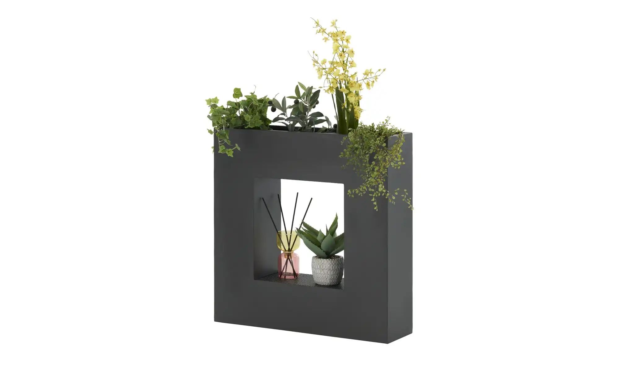 Thumbnail - Blumenkübel   ¦ schwarz ¦ Eisen ¦ Maße (cm): B: 75 H: 75 T: 20.0 Accessoires > Dekoartikel - Höffner