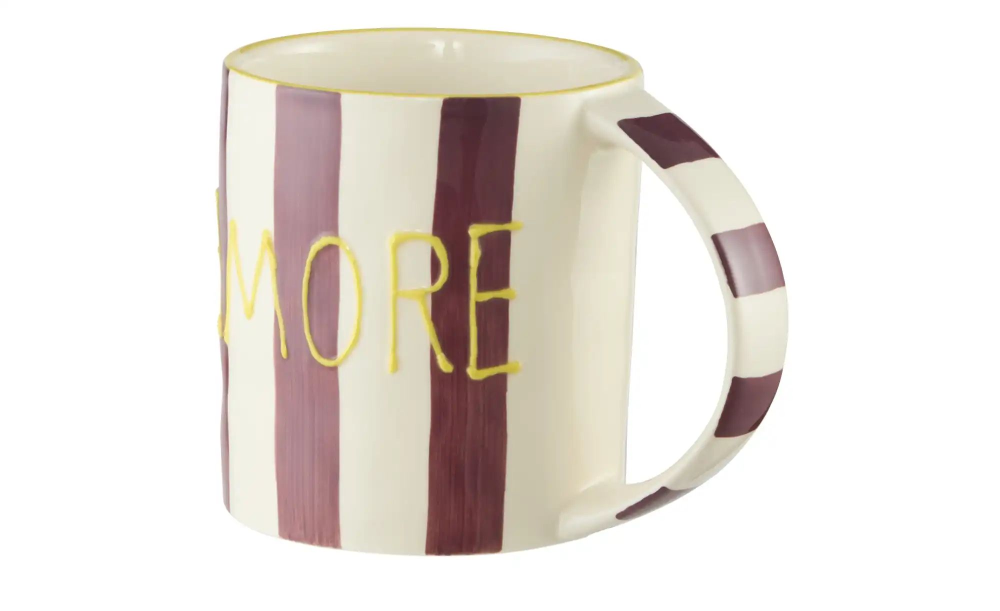 Jumbobecher Amore   ¦ rot ¦ Steinzeug/Steingut ¦ Maße (cm): B: 15 H: 11 T: günstig online kaufen