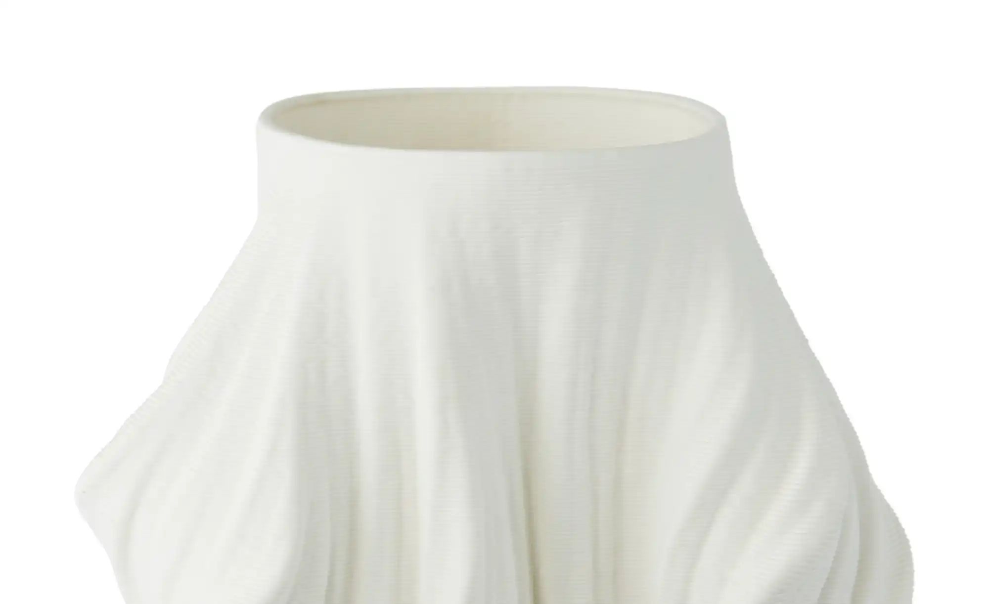 HOME STORY Deko Vase   ¦ Porzellan ¦ Maße (cm): B: 18,5 H: 18,5 T: 30.0 Acc günstig online kaufen