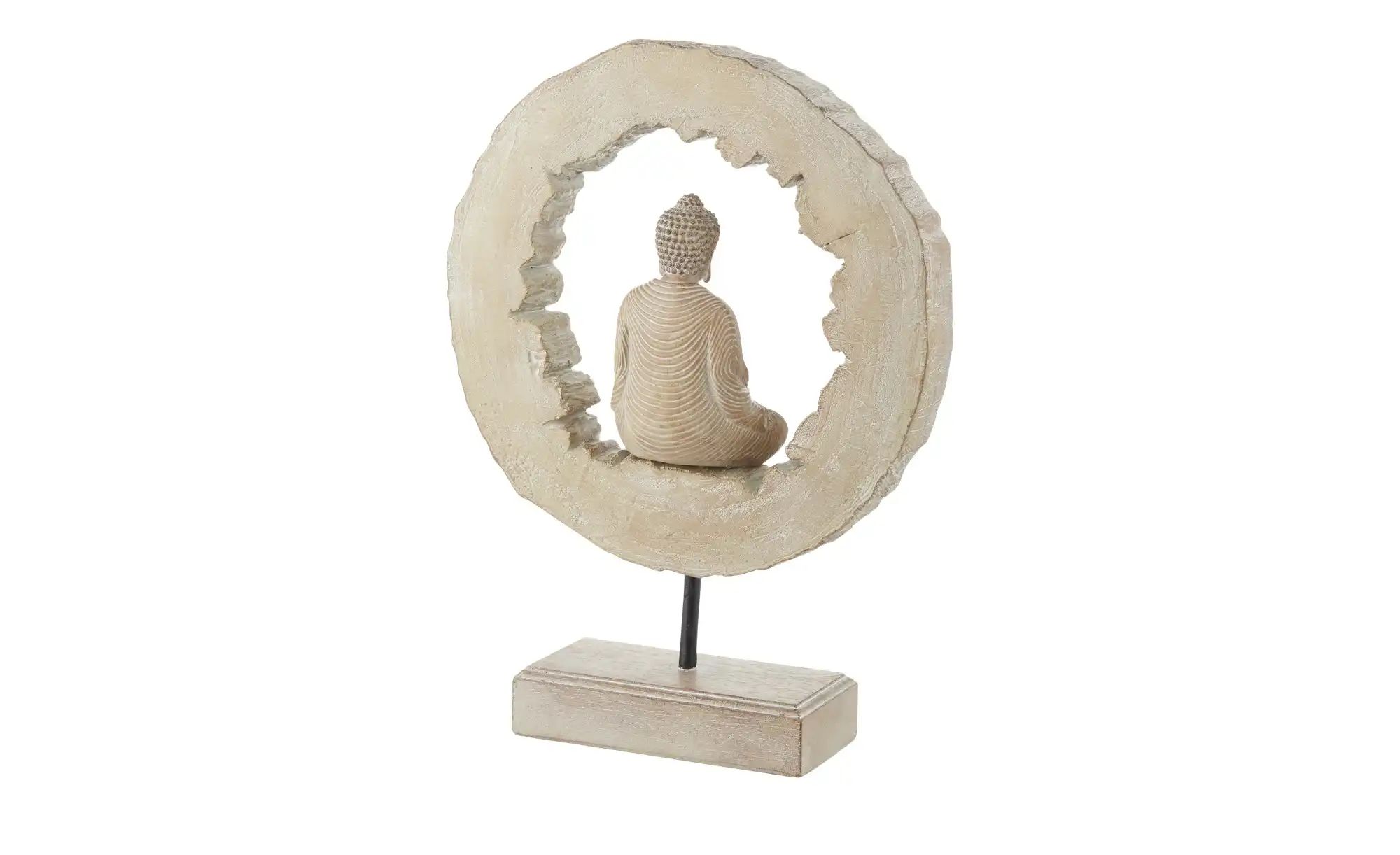 Thumbnail - HOME STORY Buddha Objekt   ¦ holzfarben ¦ Polyresin (Kunstharz) ¦ Maße (cm): B: 7 H: 33 Accessoires > Dekoartikel - Höff...