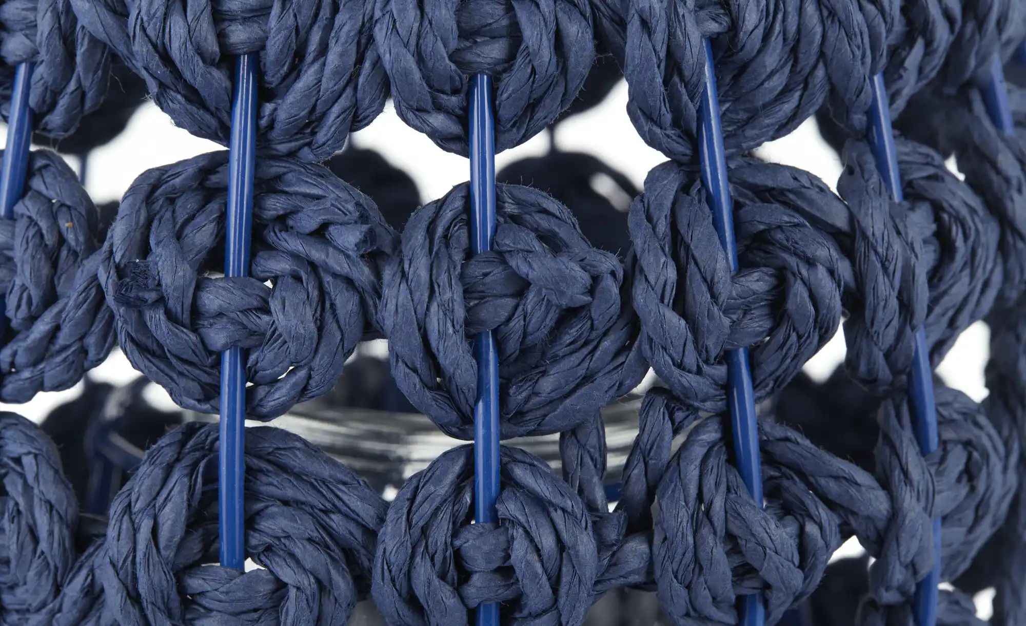 Thumbnail - Laterne ¦ blau ¦ Papier,Eisen,Glas ¦ Maße (cm): H: 18 Ø: 18 Accessoires > Kerzen & Kerzenständer - Höffner