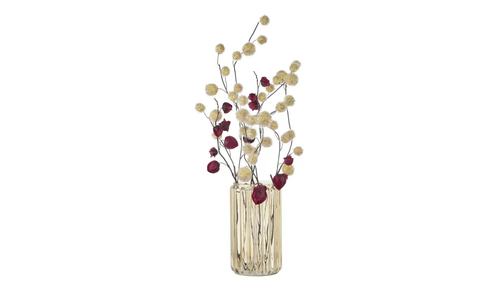 Vase   ¦ braun ¦ Glas ¦ Maße (cm): H: 26  Ø: 14 Accessoires > Vasen - Höffn günstig online kaufen