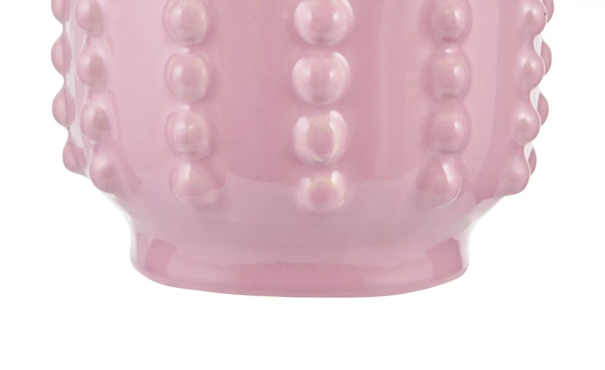 Übertopf   ¦ rosa/pink ¦ Keramik ¦ Maße (cm): H: 13,5  Ø: 14.5 Accessoires günstig online kaufen