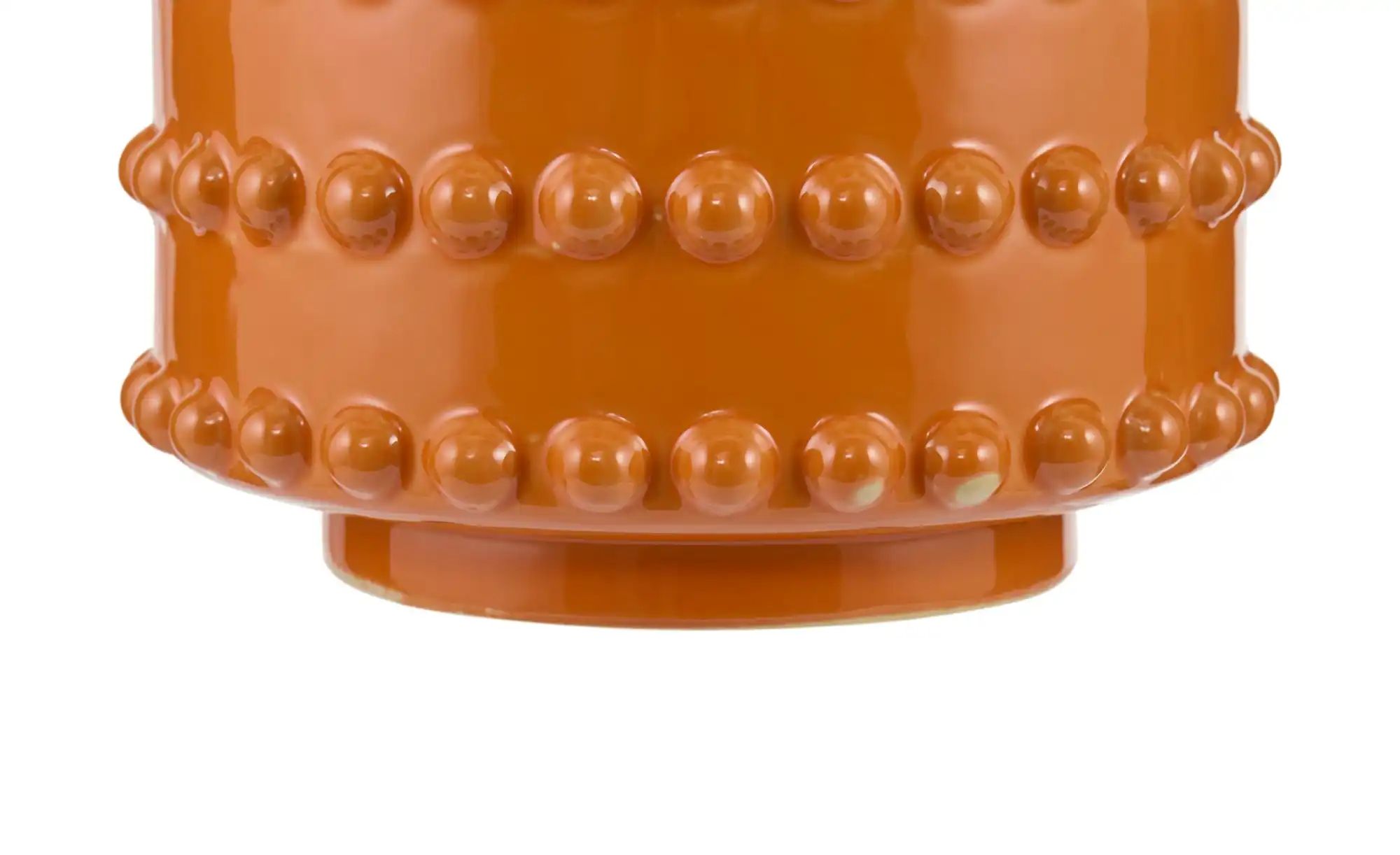 Thumbnail - Übertopf ¦ orange ¦ Keramik ¦ Maße (cm): H: 13 Ø: 17 Accessoires > Dekoartikel - Höffner