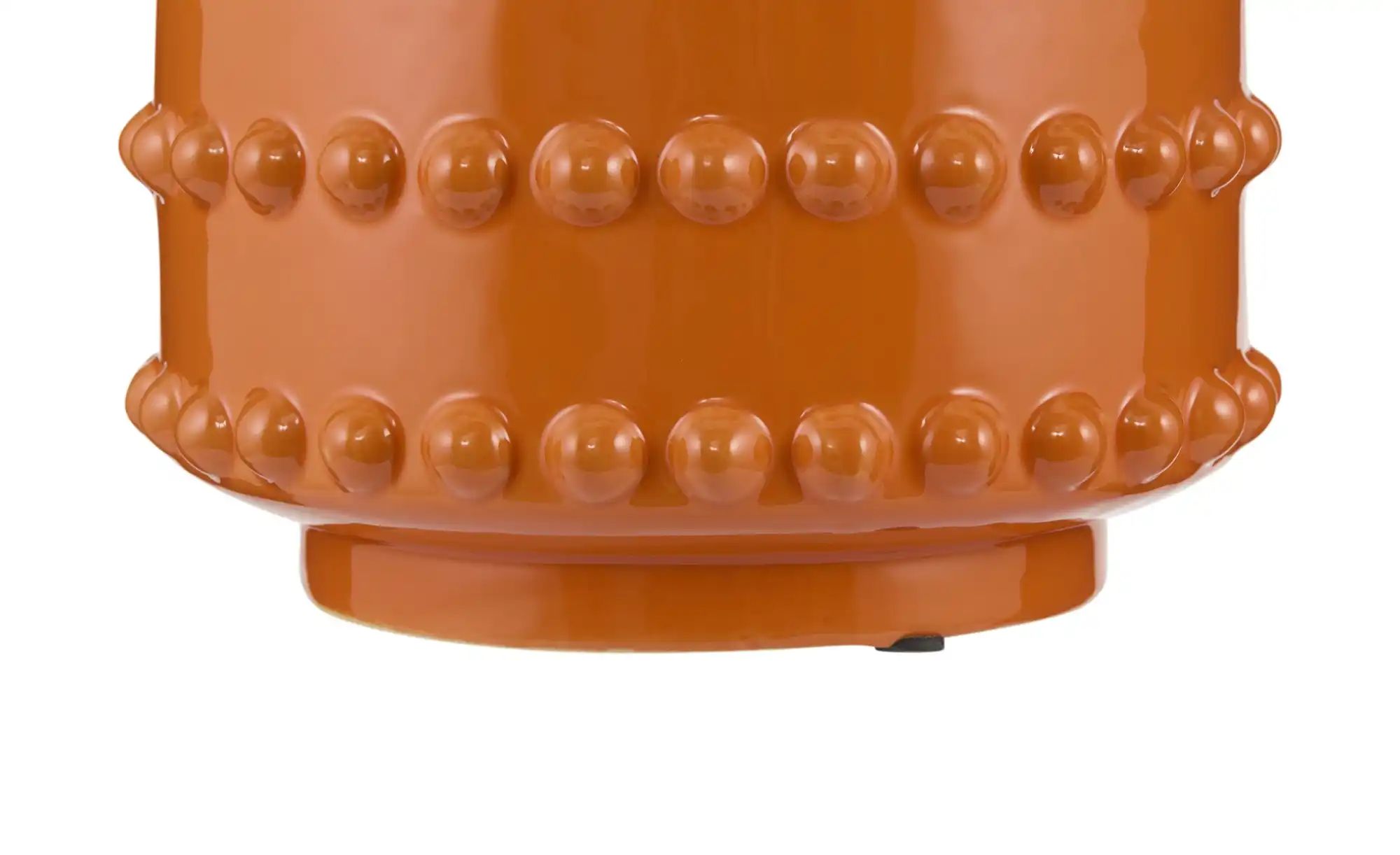 Thumbnail - Übertopf   ¦ orange ¦ Keramik ¦ Maße (cm): H: 16,5  Ø: 21 Accessoires > Dekoartikel - Höffner