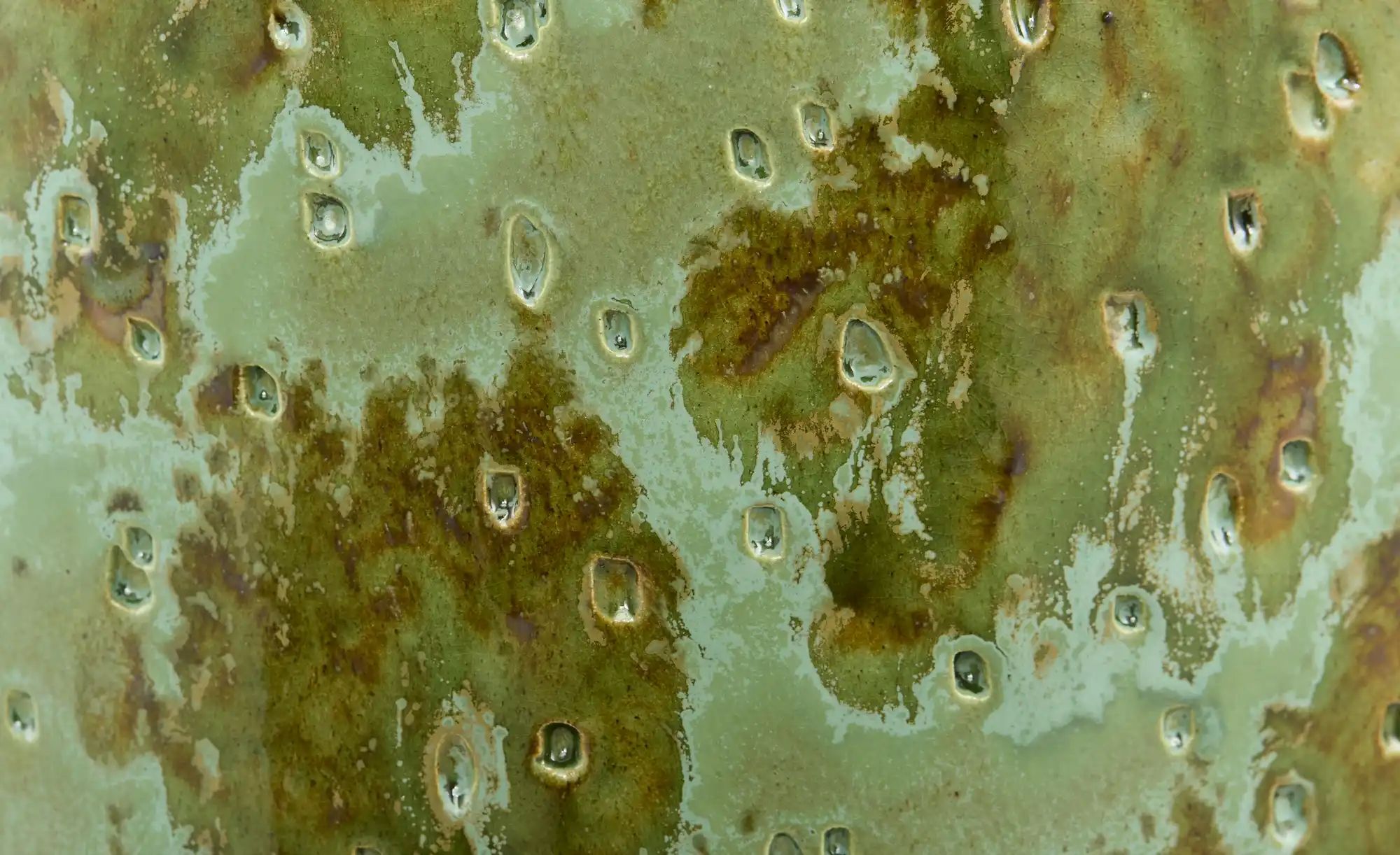 Thumbnail - Übertopf   ¦ grün ¦ Keramik ¦ Maße (cm): H: 22  Ø: 25 Accessoires > Dekoartikel - Höffner