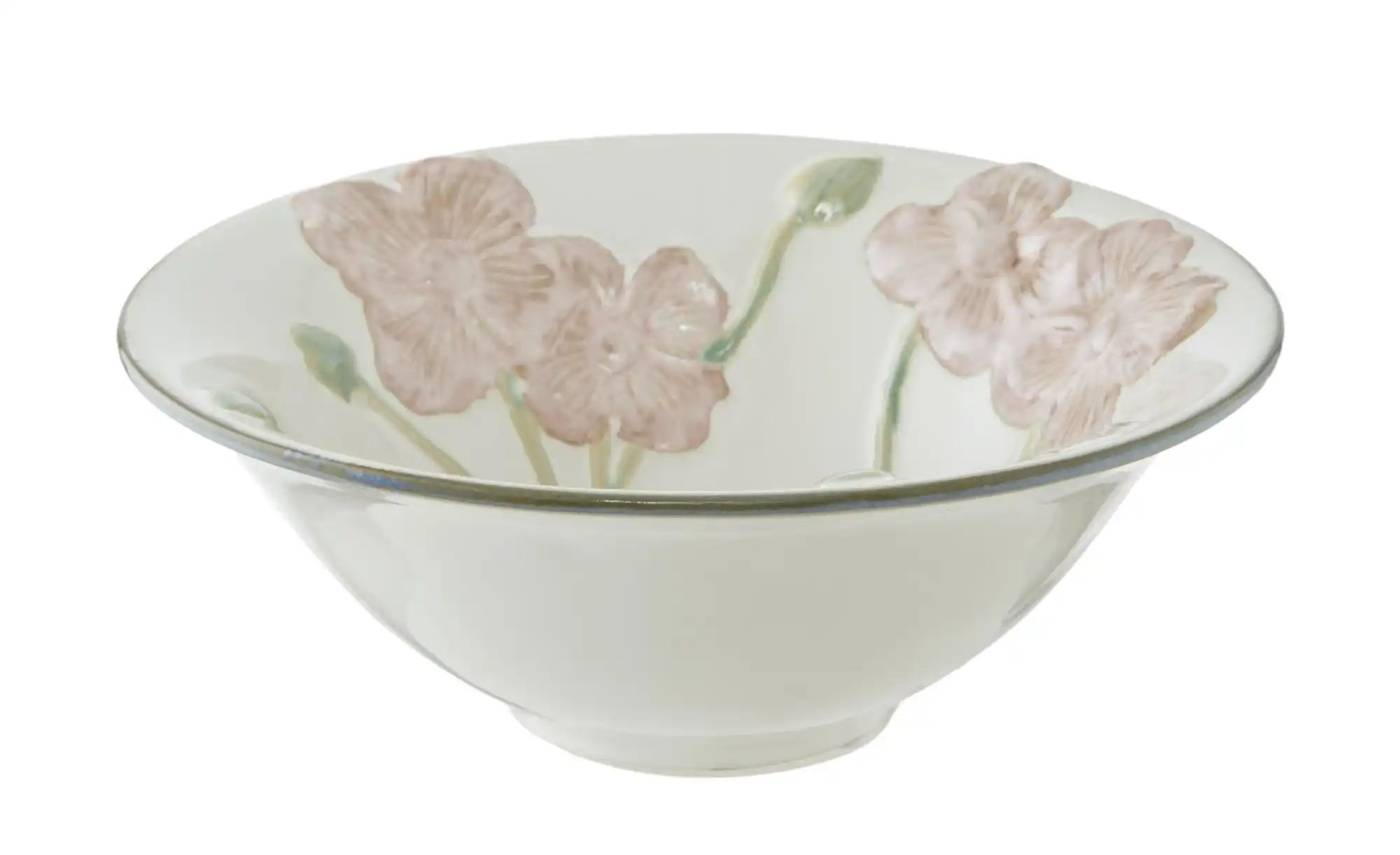 HOME STORY Deko Schale ¦ weiß ¦ Steinzeug ¦ Maße (cm): B: 29 H: 10,5 Accessoires > Deko-Schalen - Höffner