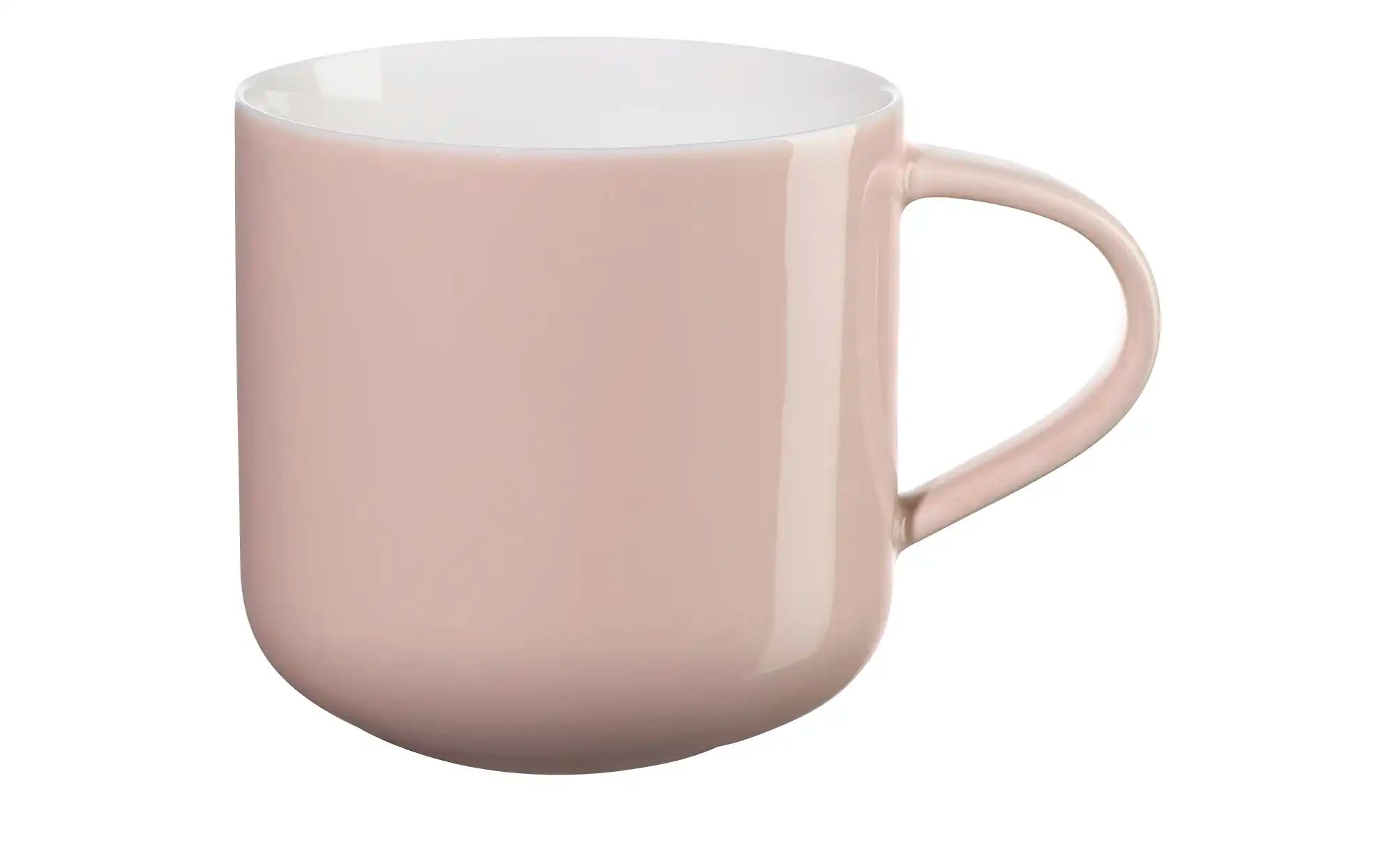 ASA SELECTION Henkelbecher ¦ rosa/pink ¦ Porzellan ¦ Maße (cm): H: 9,5 Ø: 9.2 Geschirr > Einzelgeschirrteile - Höffner