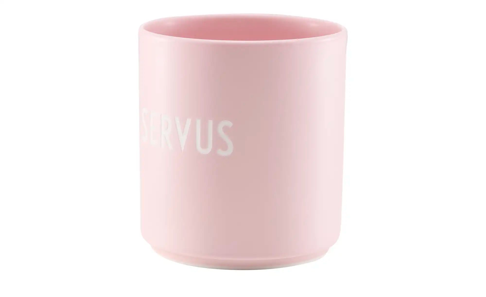 DESIGN LETTERS Becher ¦ rosa/pink ¦ Porzellan ¦ Maße (cm): H: 8,5 Ø: 8 Geschirr > Einzelgeschirrteile - Höffner