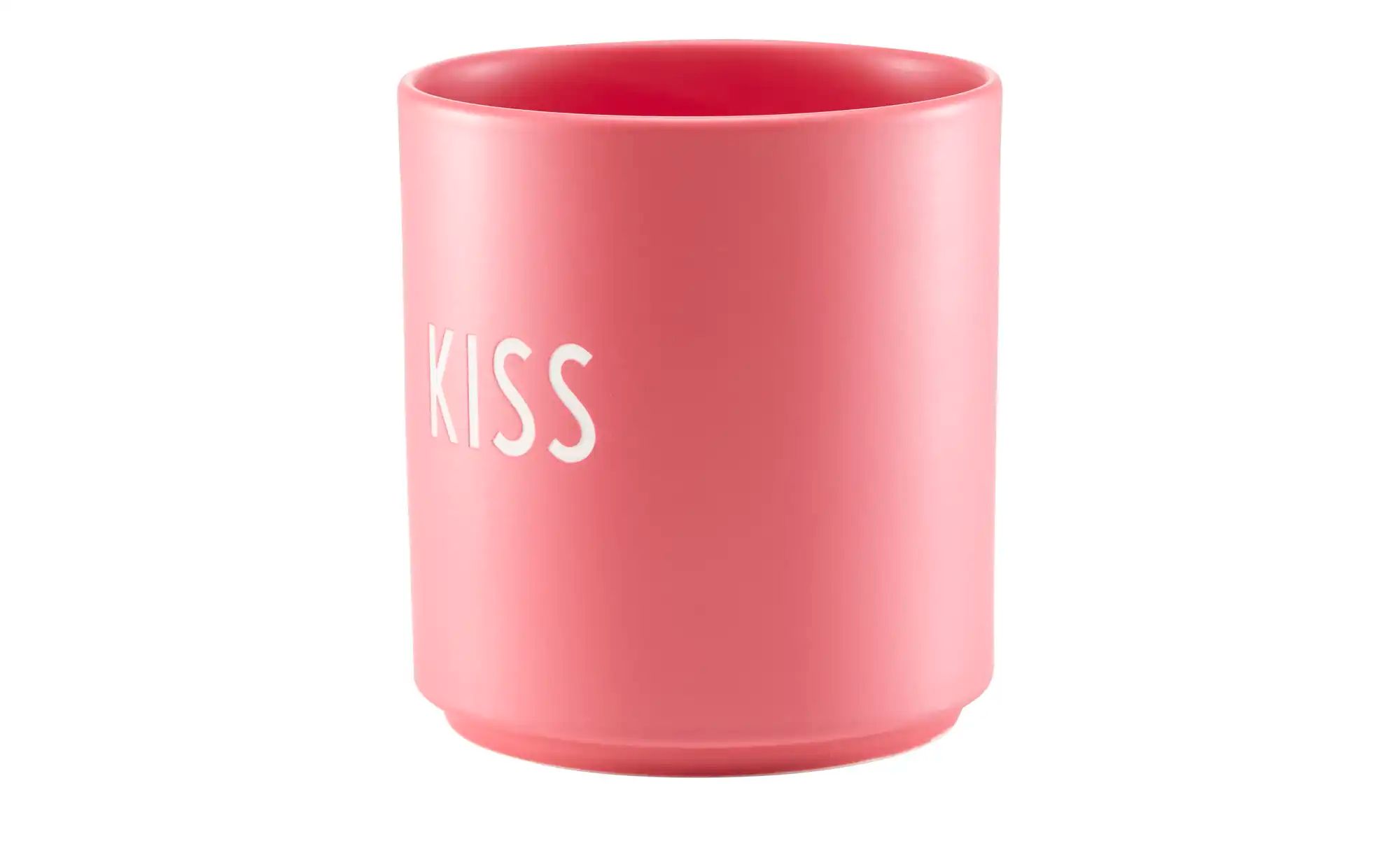 DESIGN LETTERS Becher ¦ rosa/pink ¦ Porzellan ¦ Maße (cm): H: 8,5 Ø: 8 Geschirr > Einzelgeschirrteile - Höffner