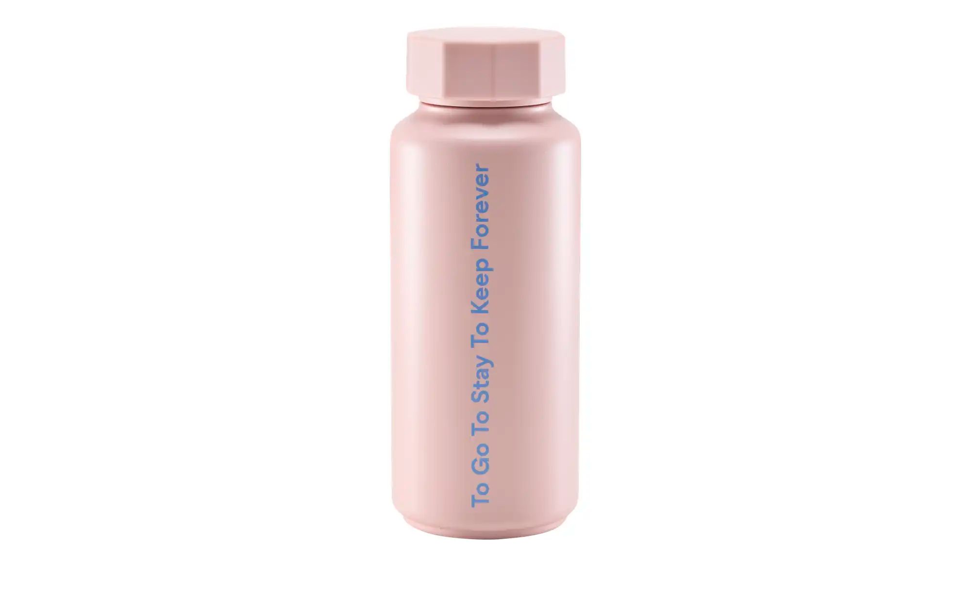DESIGN LETTERS Thermoflasche ¦ rosa/pink ¦ Stahl ¦ Maße (cm): H: 19,7 Ø: 7.6 Gläser - Höffner
