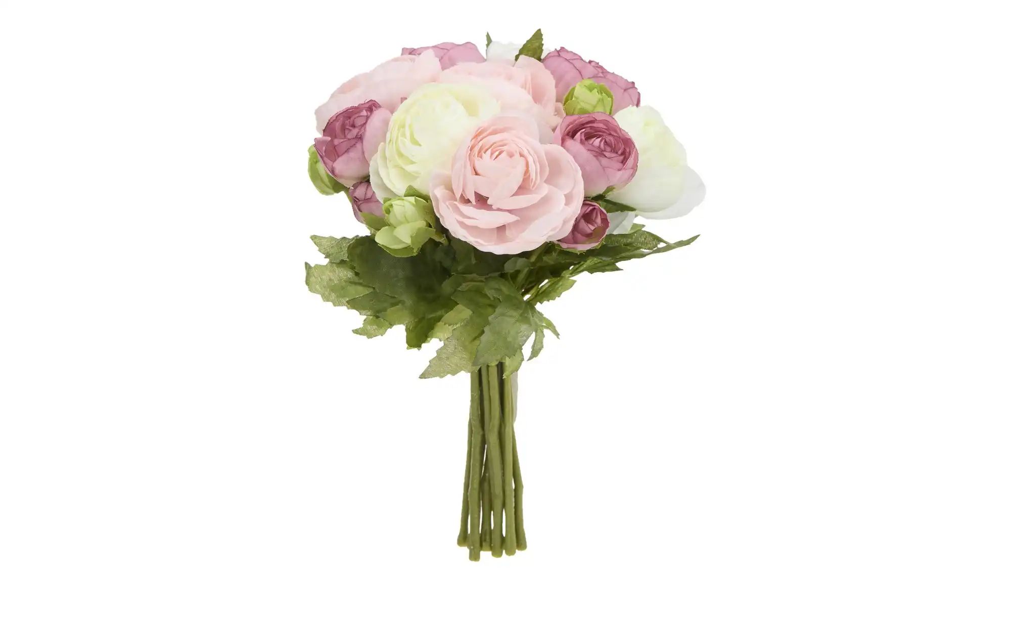 Strauß Ranunkeln   ¦ rosa/pink ¦ Kunststoff,Polyester ¦ Maße (cm): H: 22  Ø günstig online kaufen