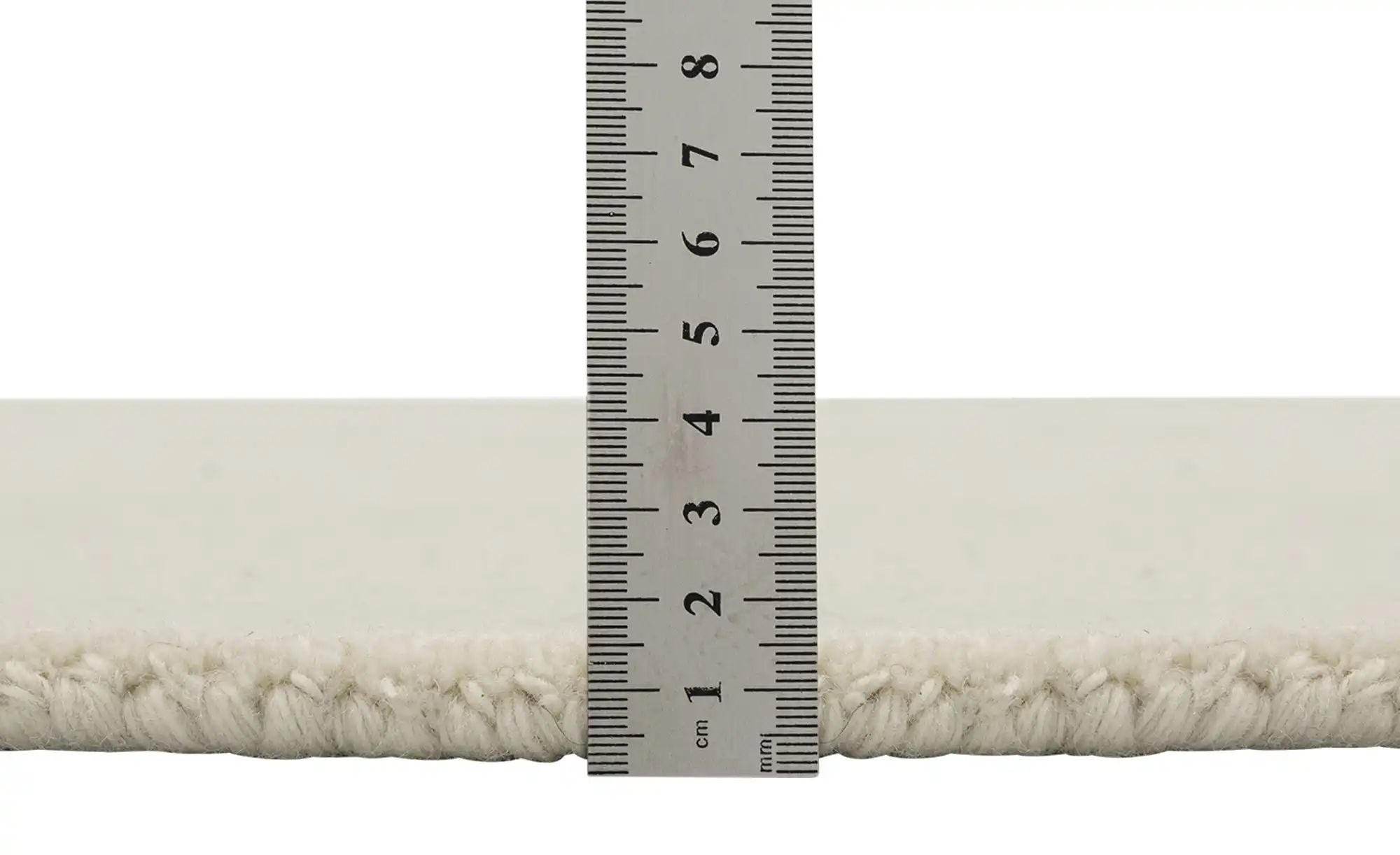 Thumbnail - Handweb-Teppich  Vinaya ¦ creme ¦ Wolle ¦ Maße (cm): B: 160 Teppiche > Einfarbige Teppiche - Höffner