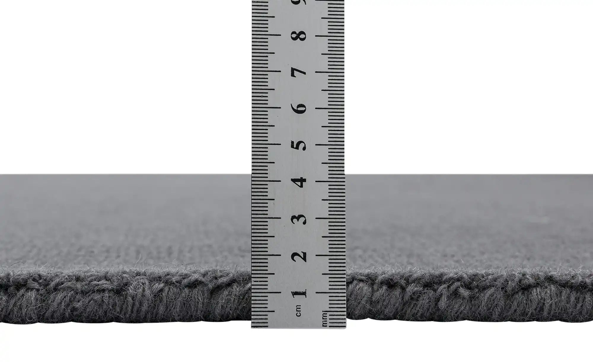 Thumbnail - Handweb-Teppich Vinaya ¦ schwarz ¦ Wolle ¦ Maße (cm): B: 140 Teppiche > Einfarbige Teppiche - Höffner