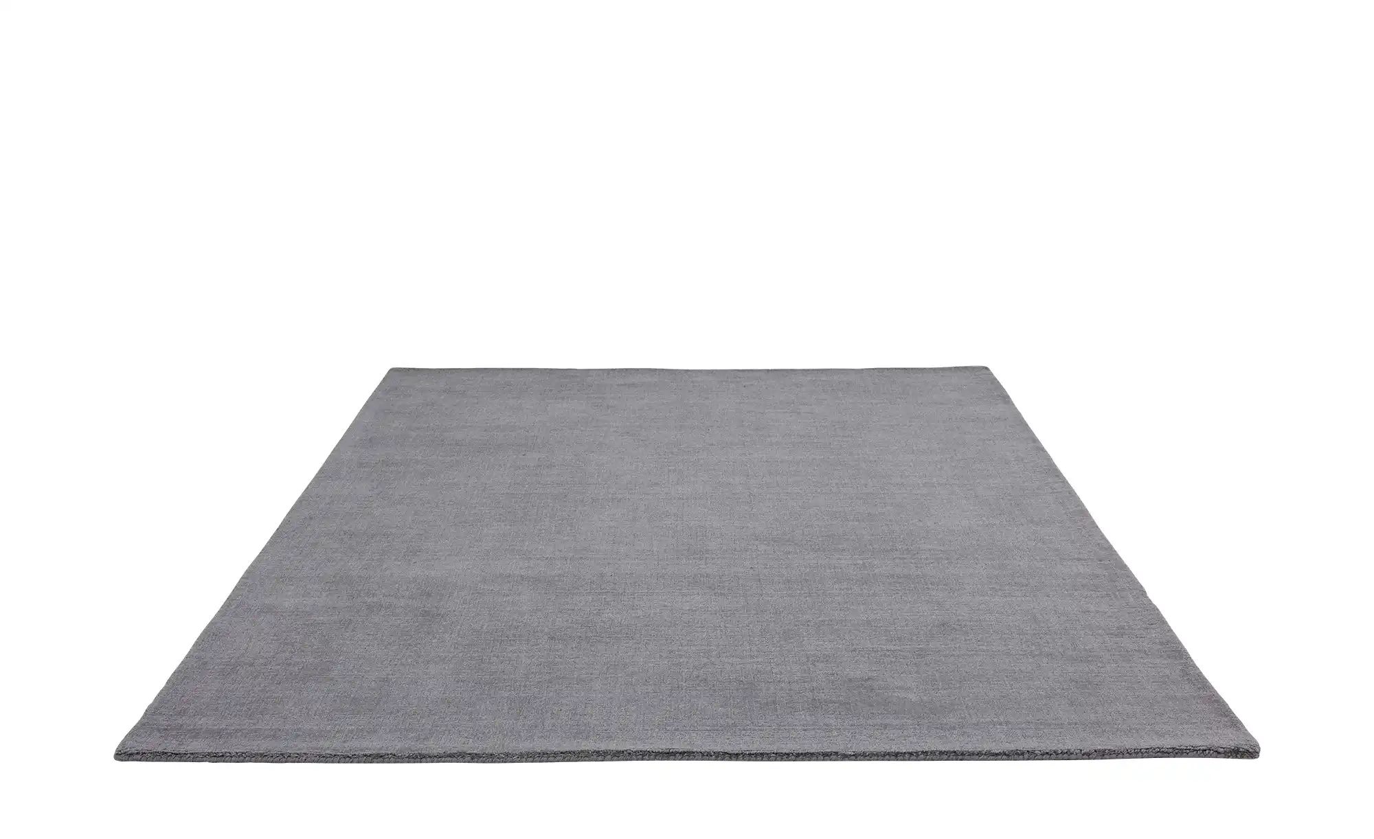 Handweb-Teppich  Vinaya ¦ grau ¦ Wolle ¦ Maße (cm): B: 140 Teppiche > Einfa günstig online kaufen
