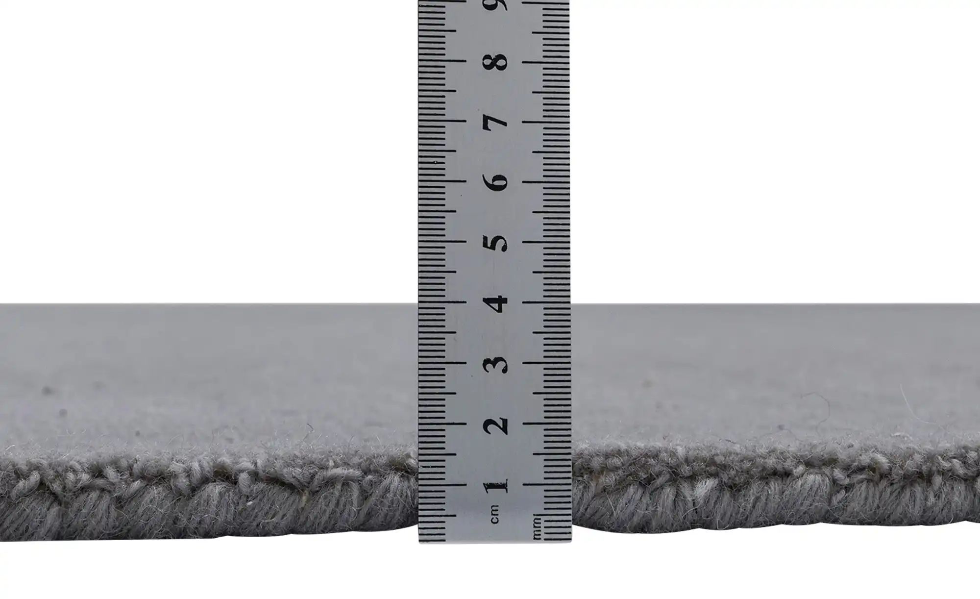 Thumbnail - Handweb-Teppich  Vinaya ¦ grau ¦ Wolle ¦ Maße (cm): B: 160 Teppiche > Einfarbige Teppiche - Höffner